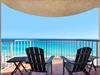 Relax in comfortable chairs on the private balcony while soaking up stunning Gulf views and gentle sea breezes.