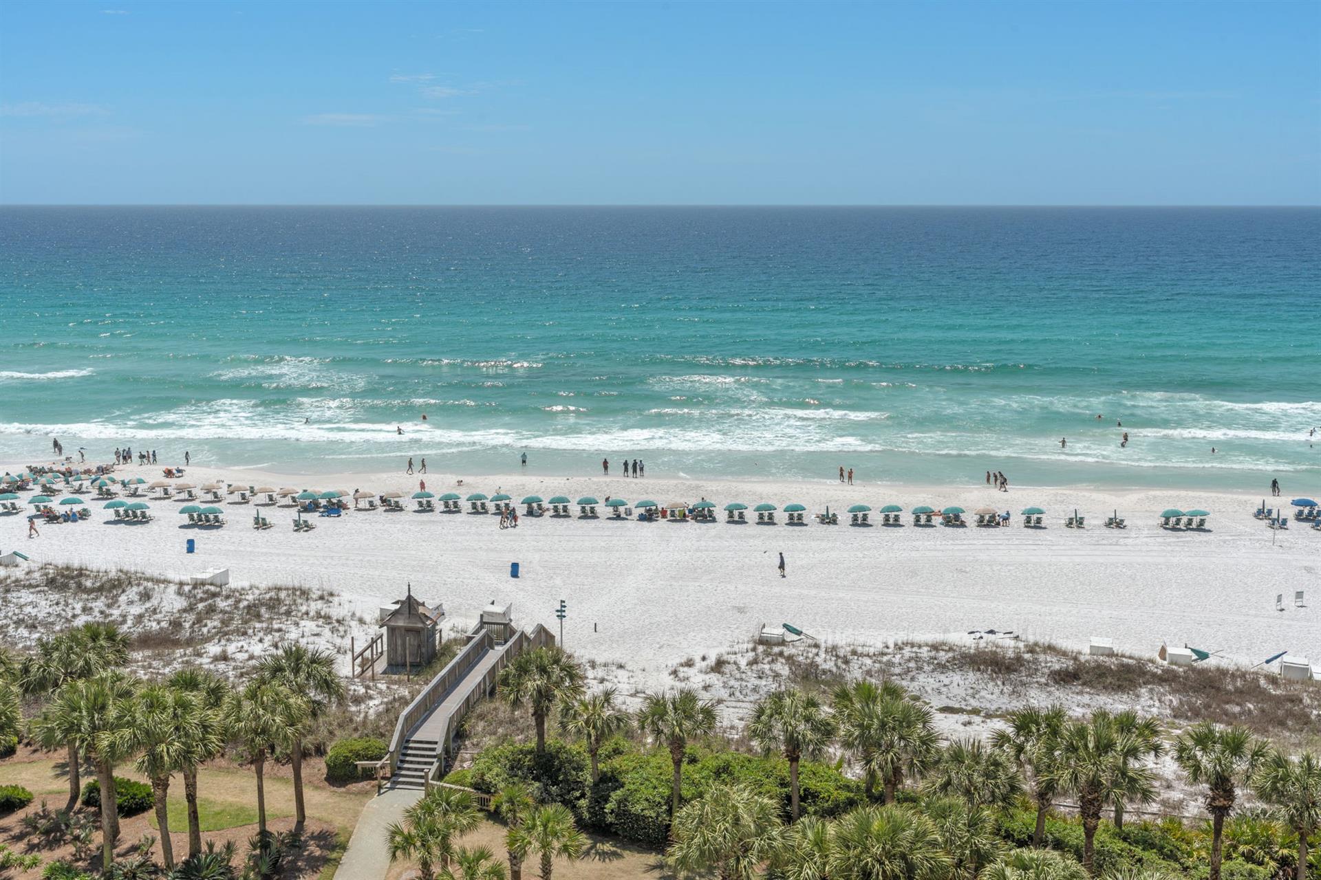 Perfect beachfront views