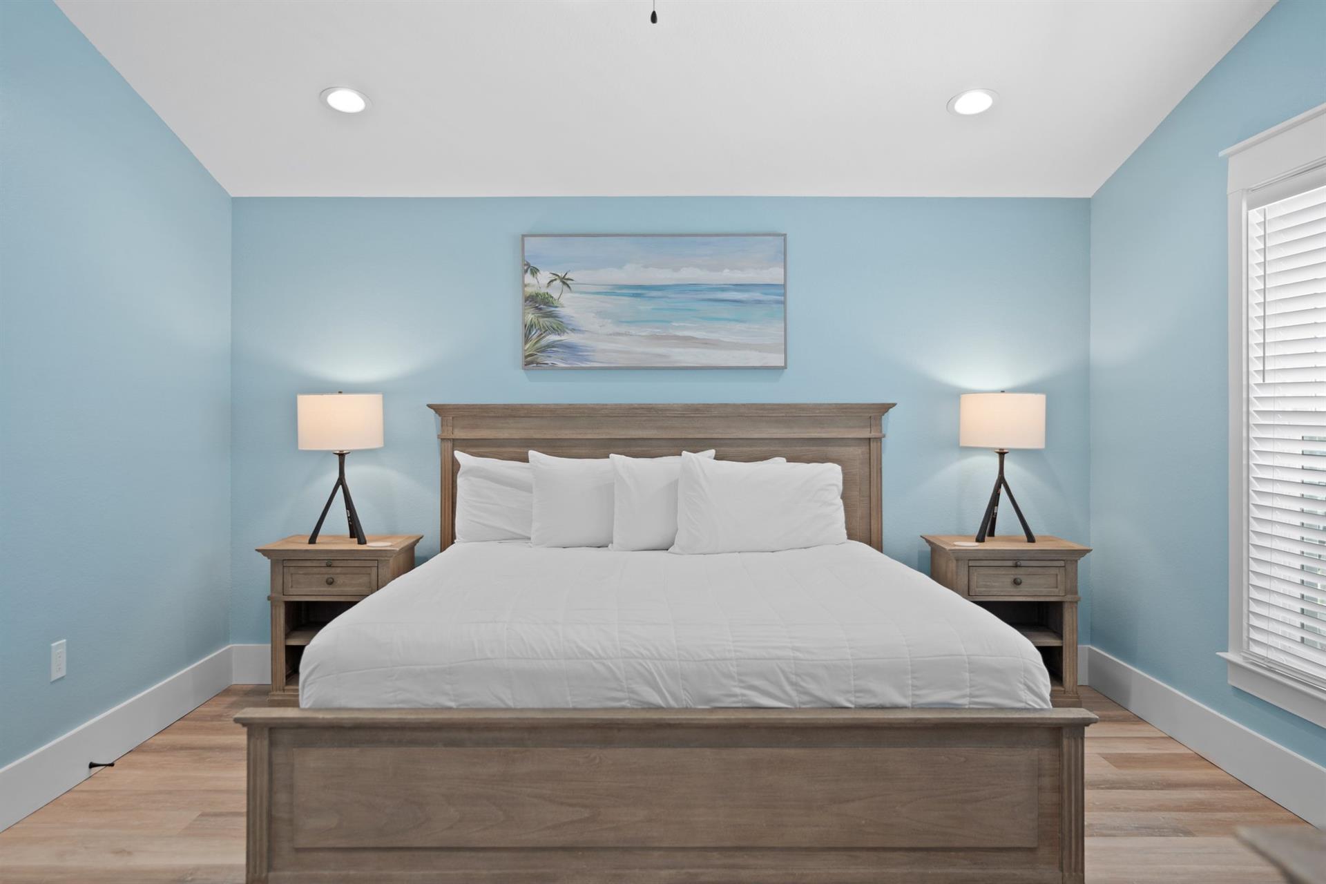 Primary Bedroom 7 on 3rd Floor with King Bed