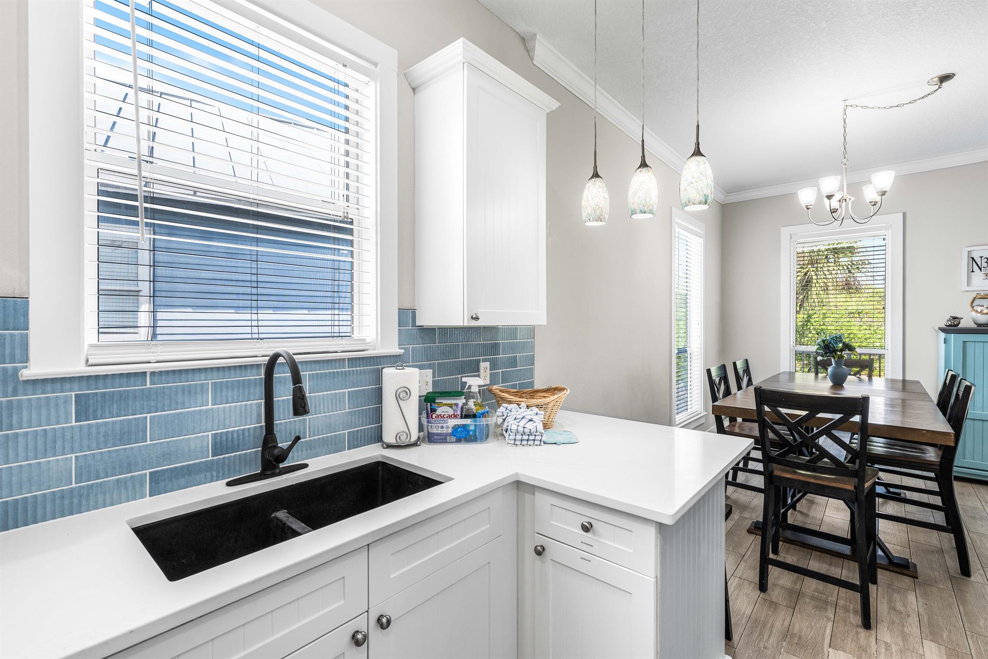 Newly remodeled kitchen