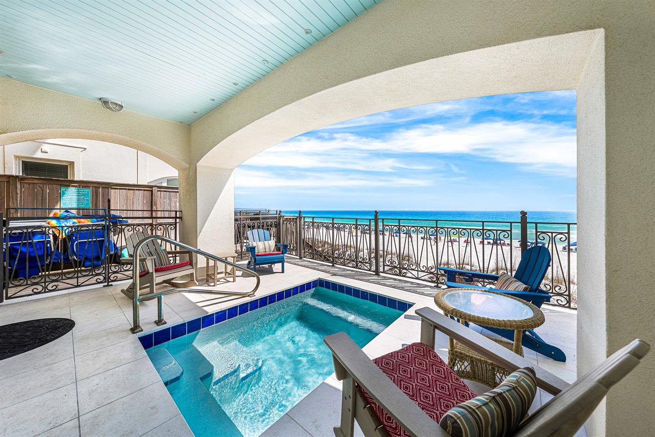 Coastal Treasure Frangista Beach in Miramar Beach, FL Enjoy Amazing Sunsets by your Private Pool