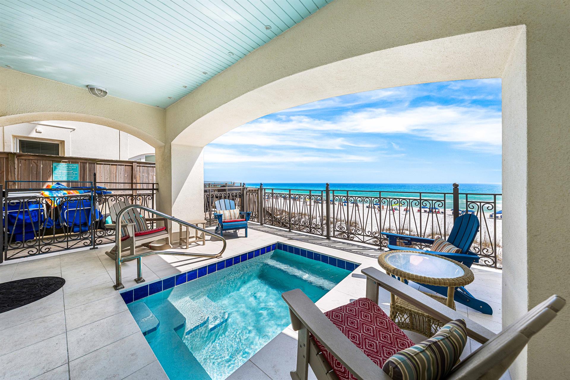 Coastal Treasure Frangista Beach in Miramar Beach, FL Enjoy Amazing Sunsets by your Private Pool