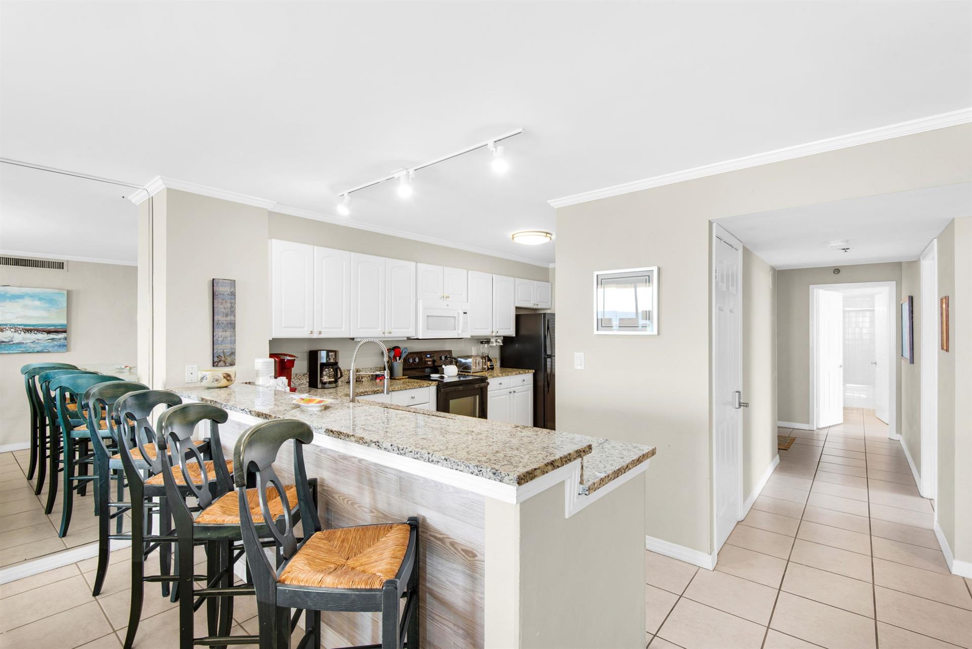 Breakfast Bar with Extra Seating