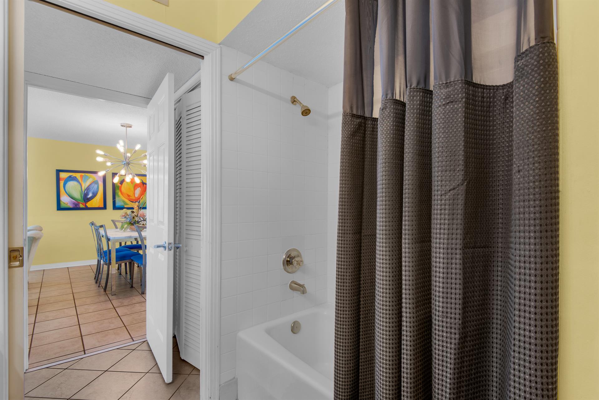 Bathroom 1 with Tub Shower Combo