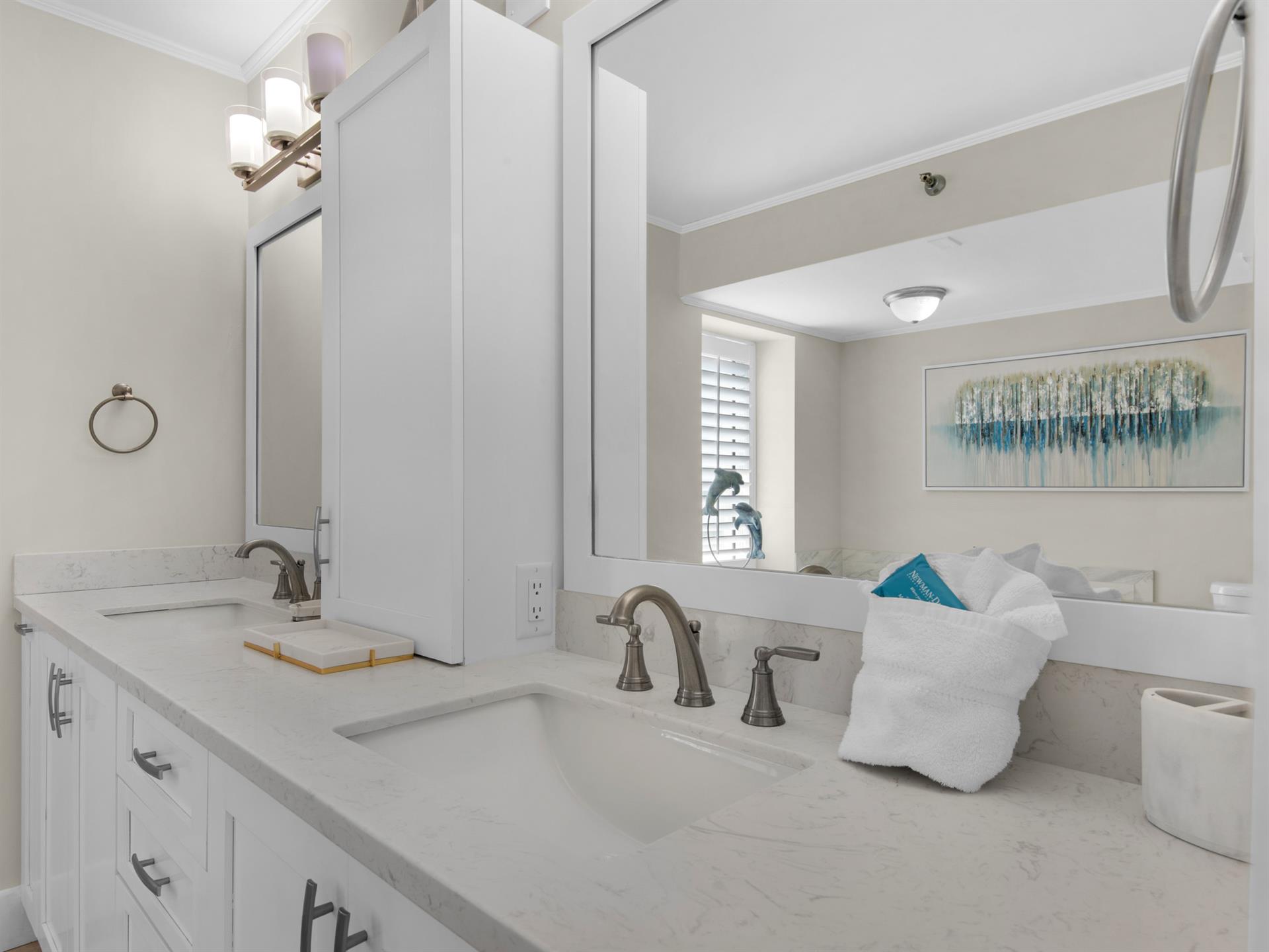 Bathroom 1 with Double Vanities
