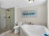 Bathroom 1 with Tub and Separate Shower