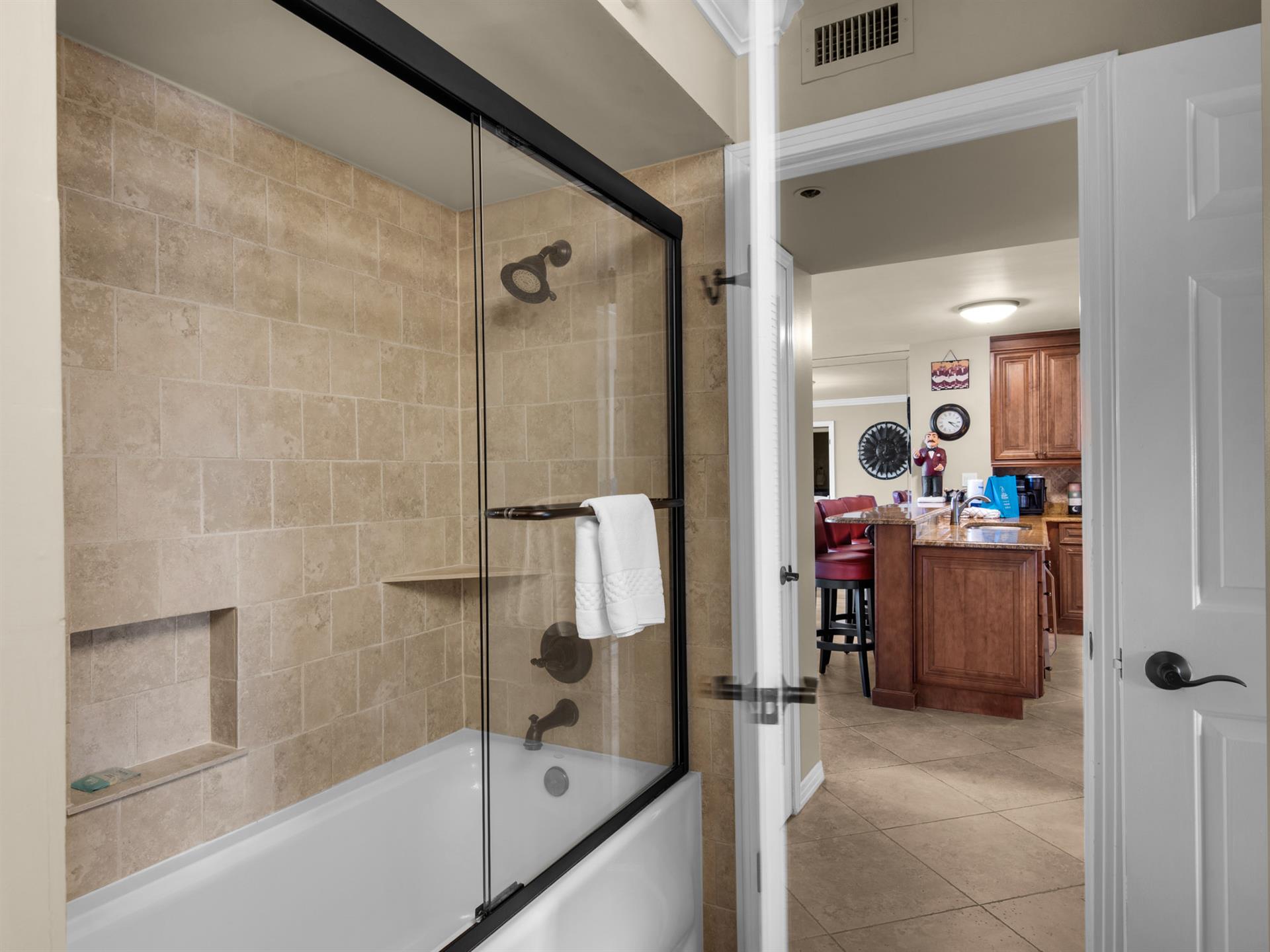 Bathroom 2 with Tub Shower Combo