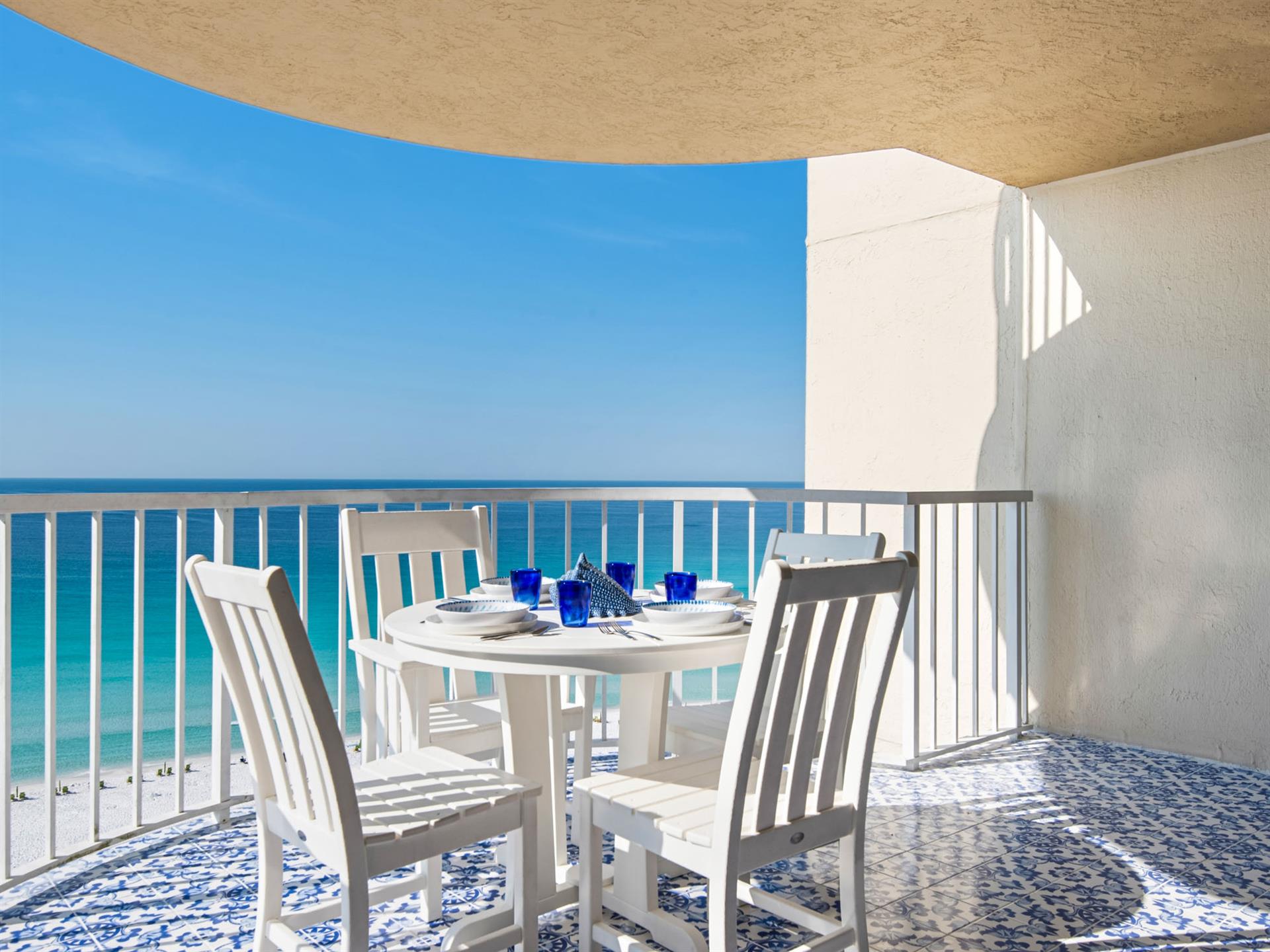 Balcony with Beautiful Gulf Views