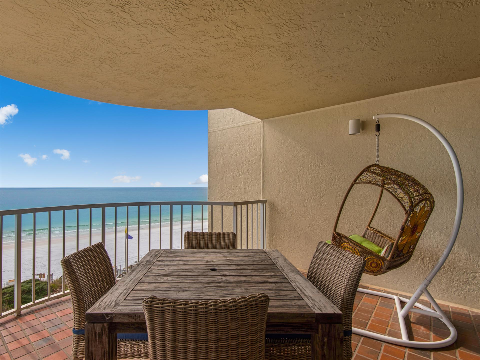 Private Balcony with Gulf View