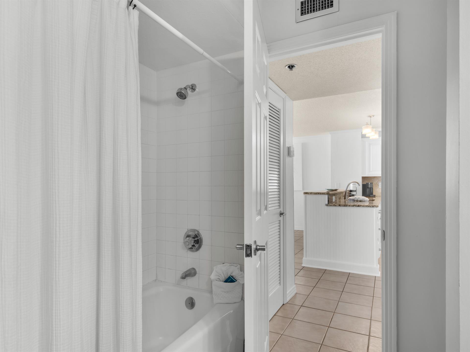 Bathroom 2 with Tub Shower Combo