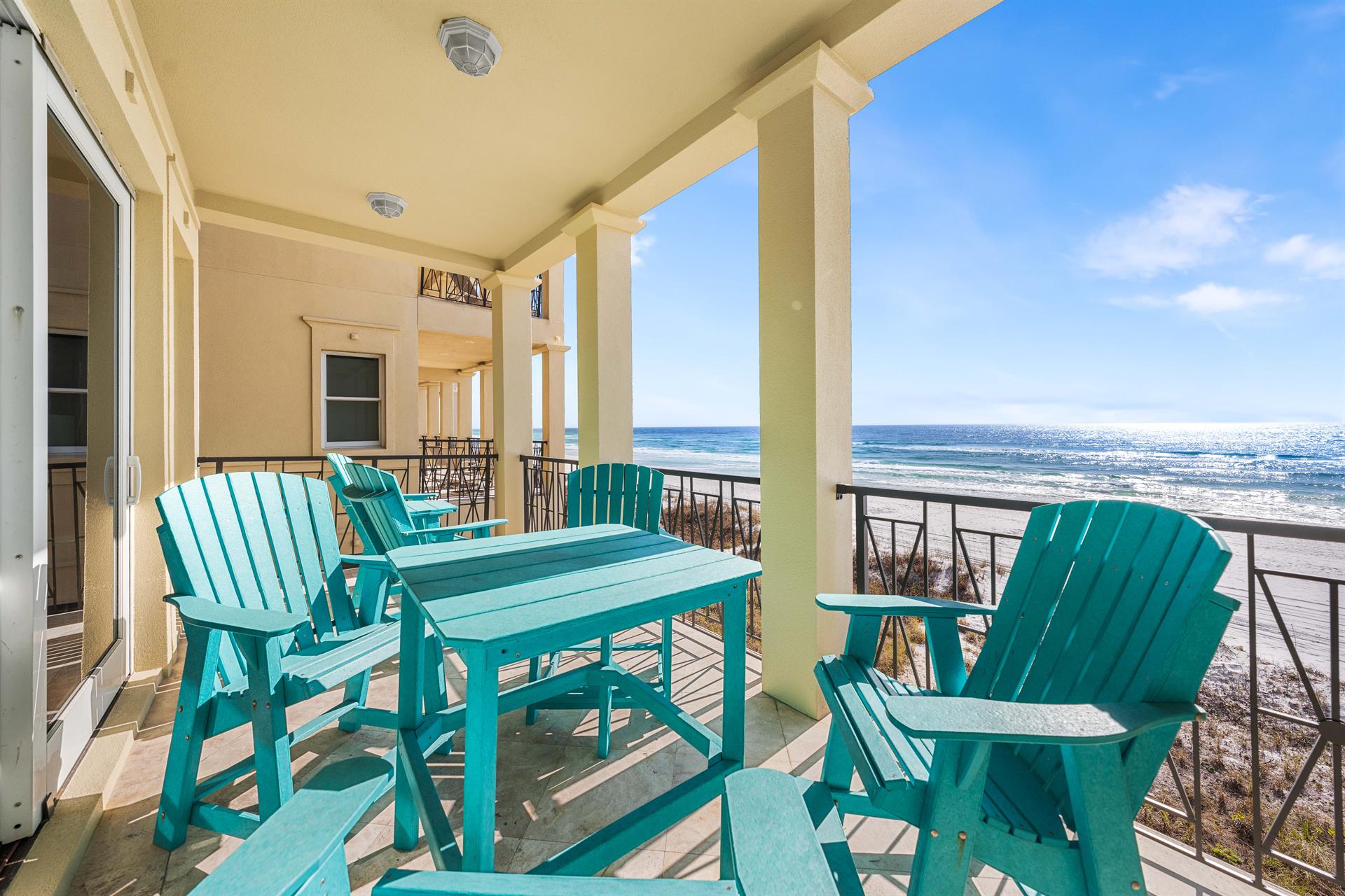 Covered Balcony Dining