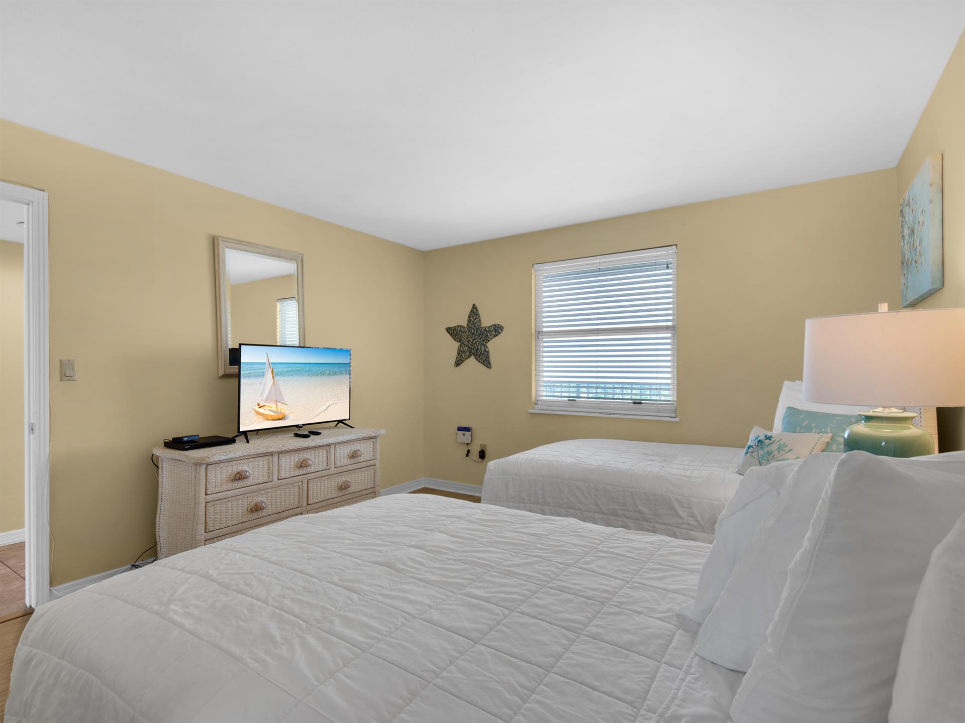 Bedroom 2 with Flat Screen TV