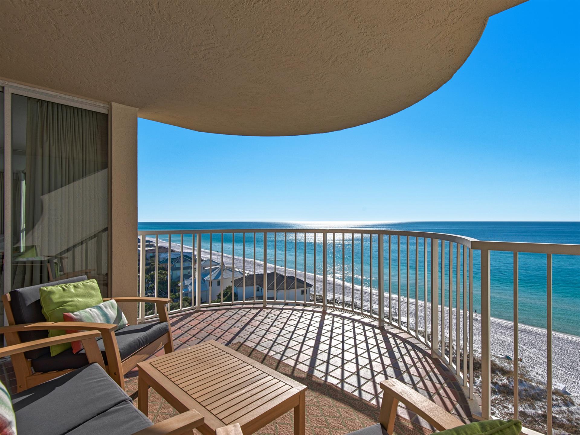 Private Balcony with Gulf View