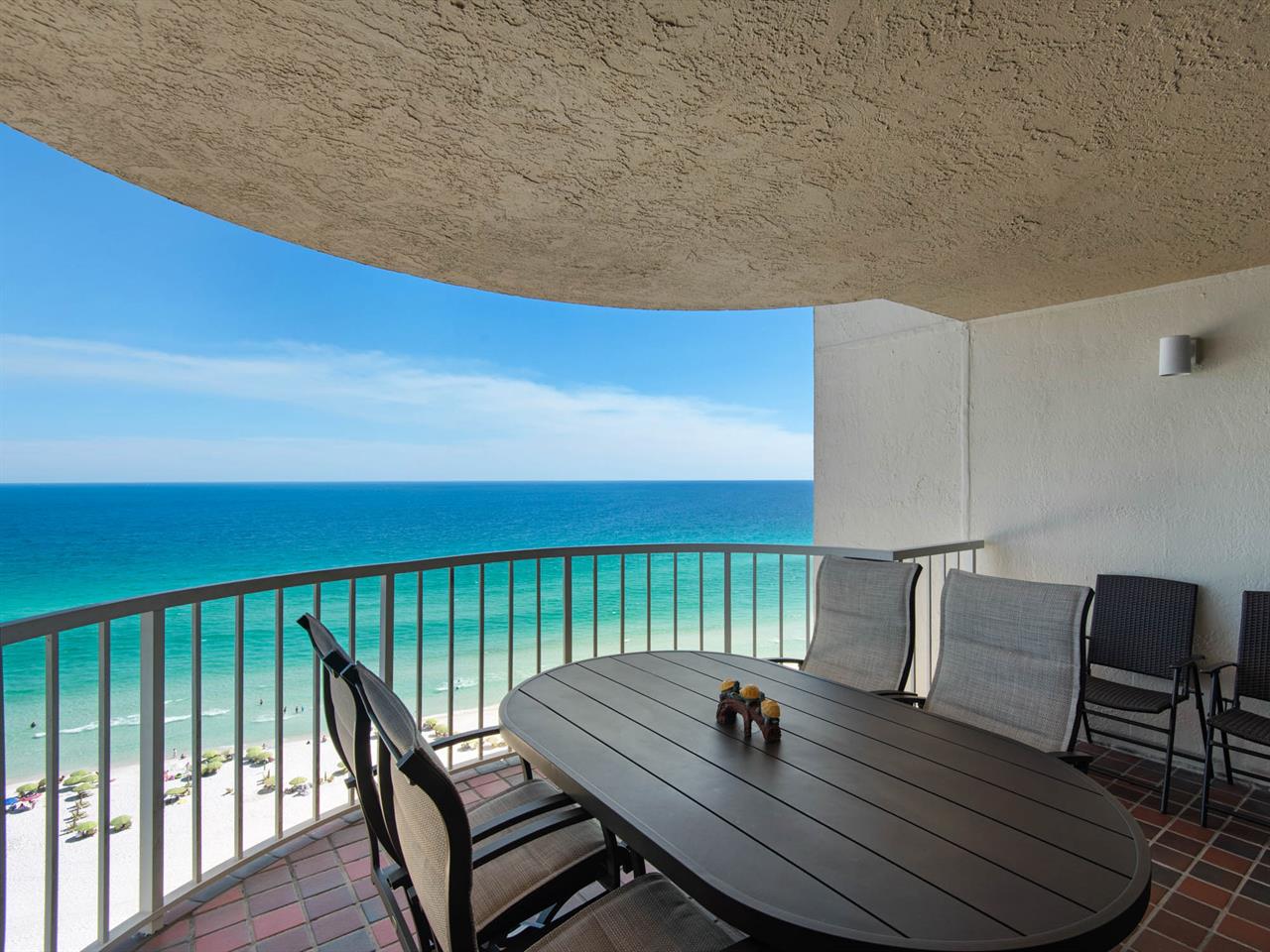 Private Balcony with Gulf View