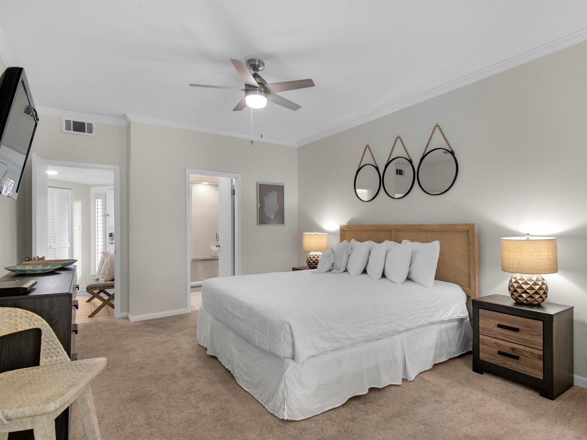 Bedroom 1 with King Bed