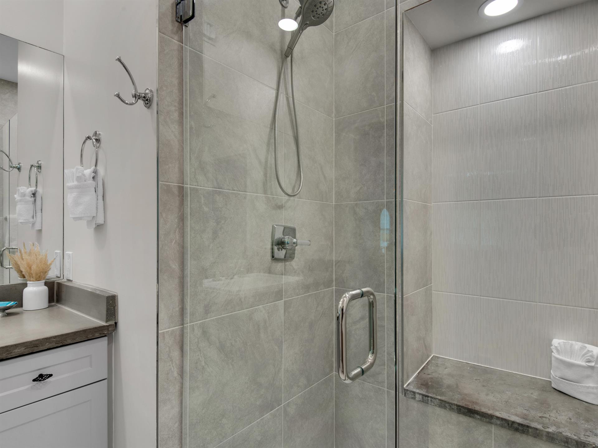 Bathroom 1 with WalkIn Shower