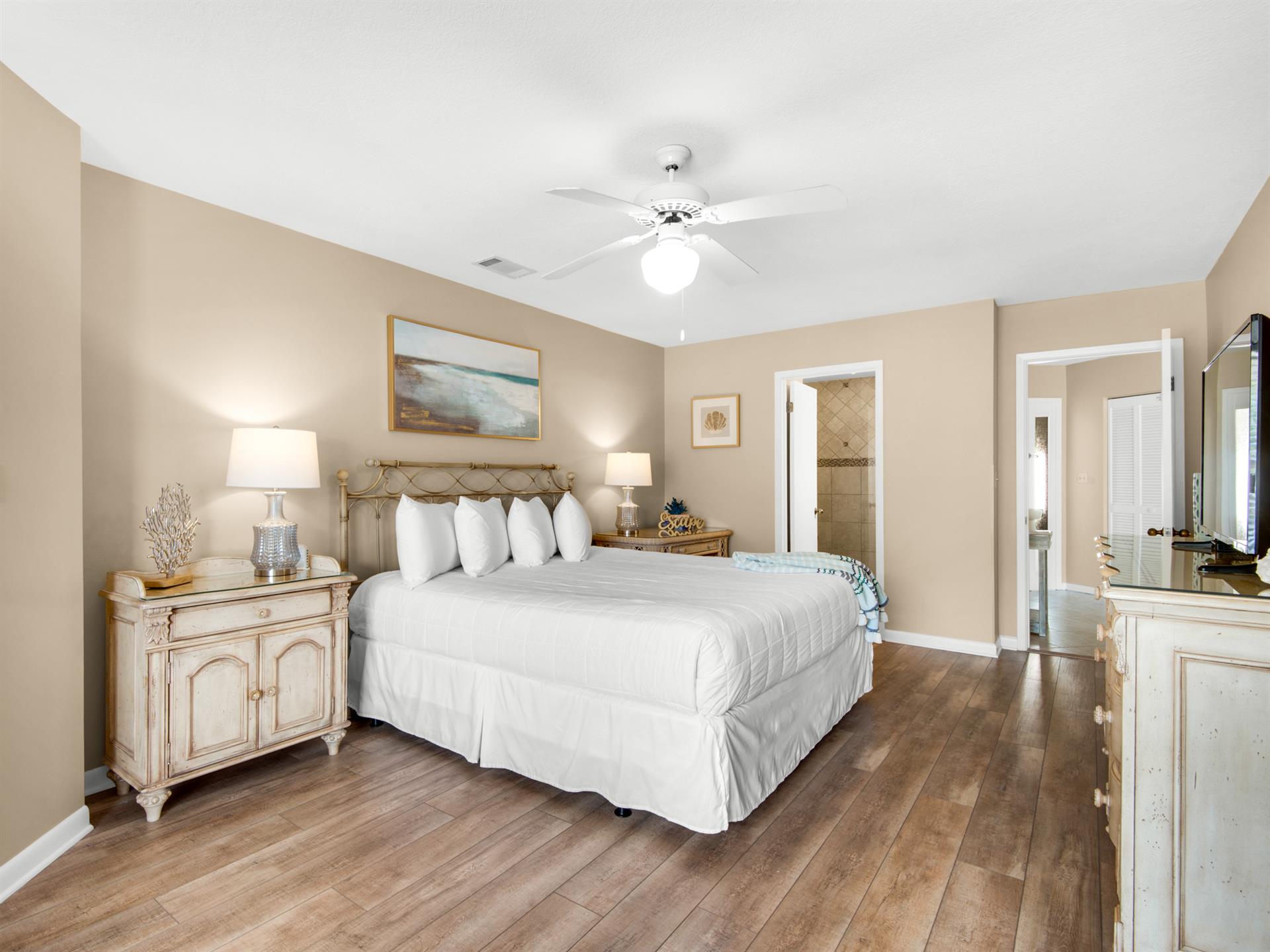 Bedroom 1 with King Bed