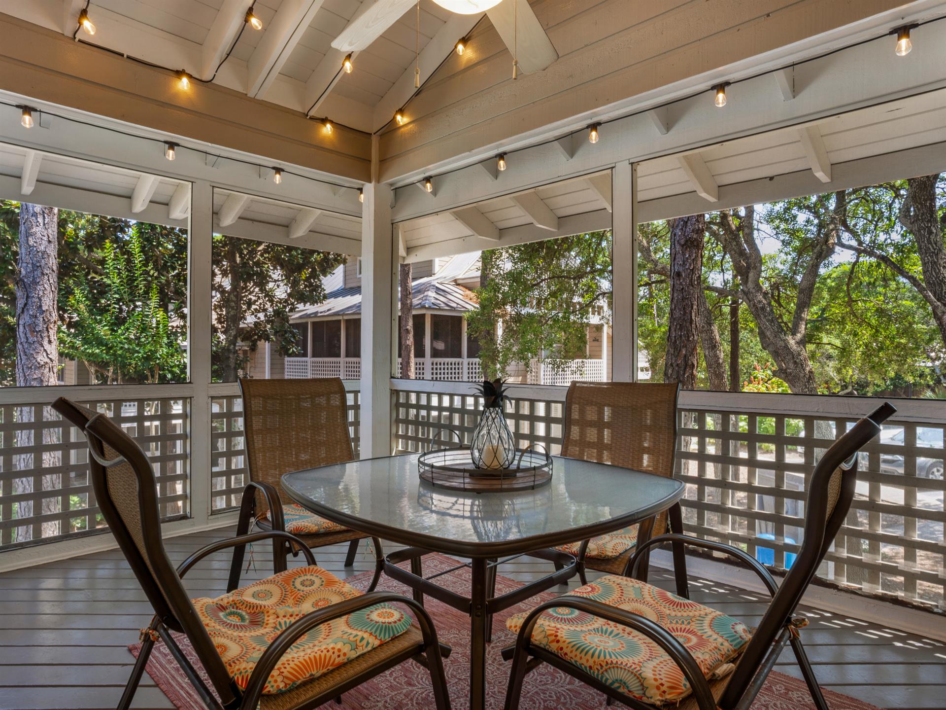 Private Screened Porch