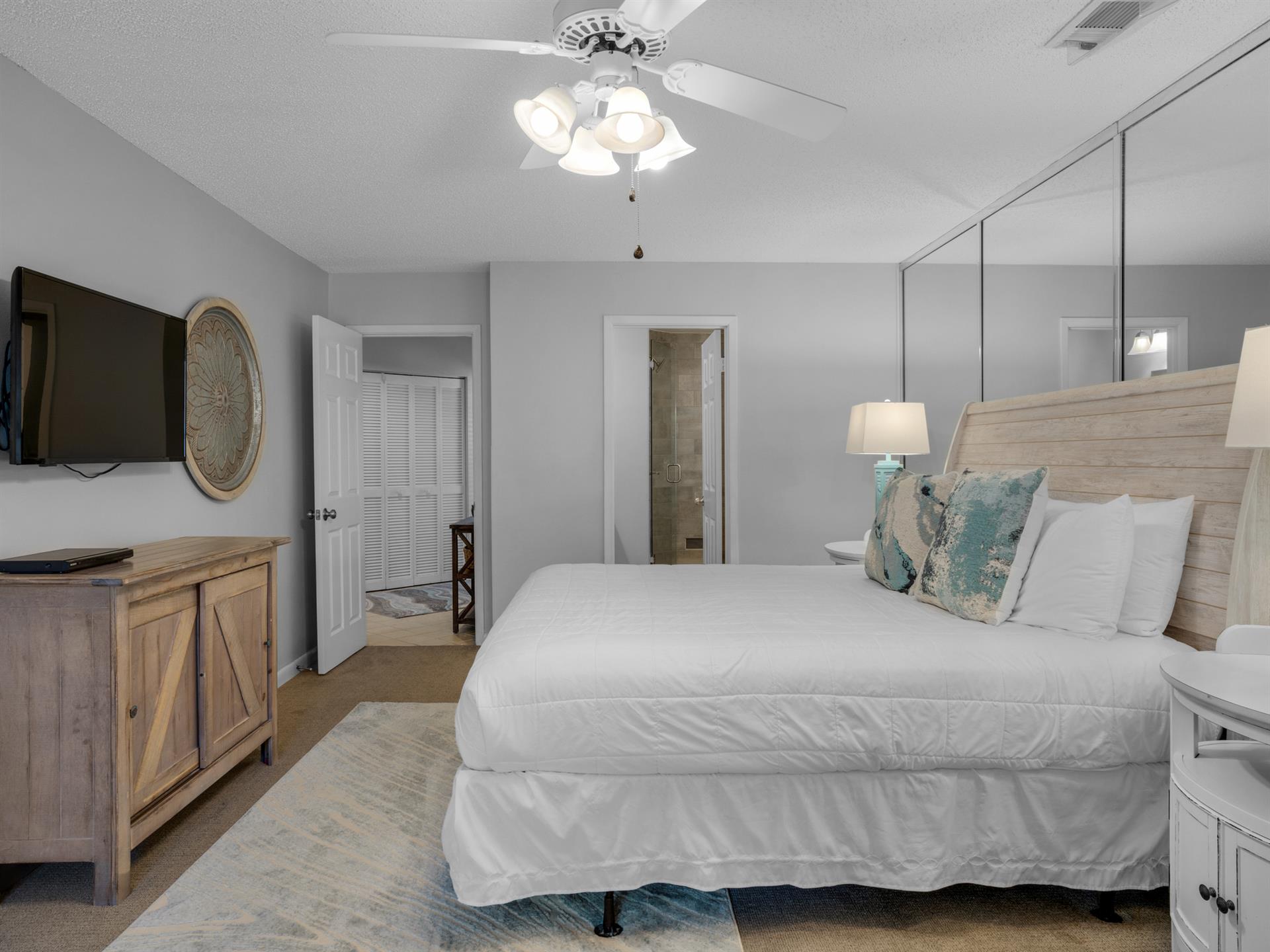 Bedroom 1 with King Bed