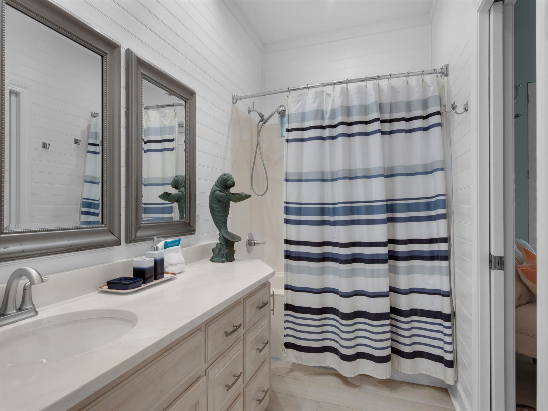 Bathroom 2 Door at Hallway and Door in Bedroom 2