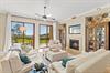 Spacious Living Area with Private Balcony Access and Stunning Views of the Gulf and Redfish Lake