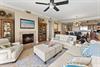 Living Area with Flat Screen TV