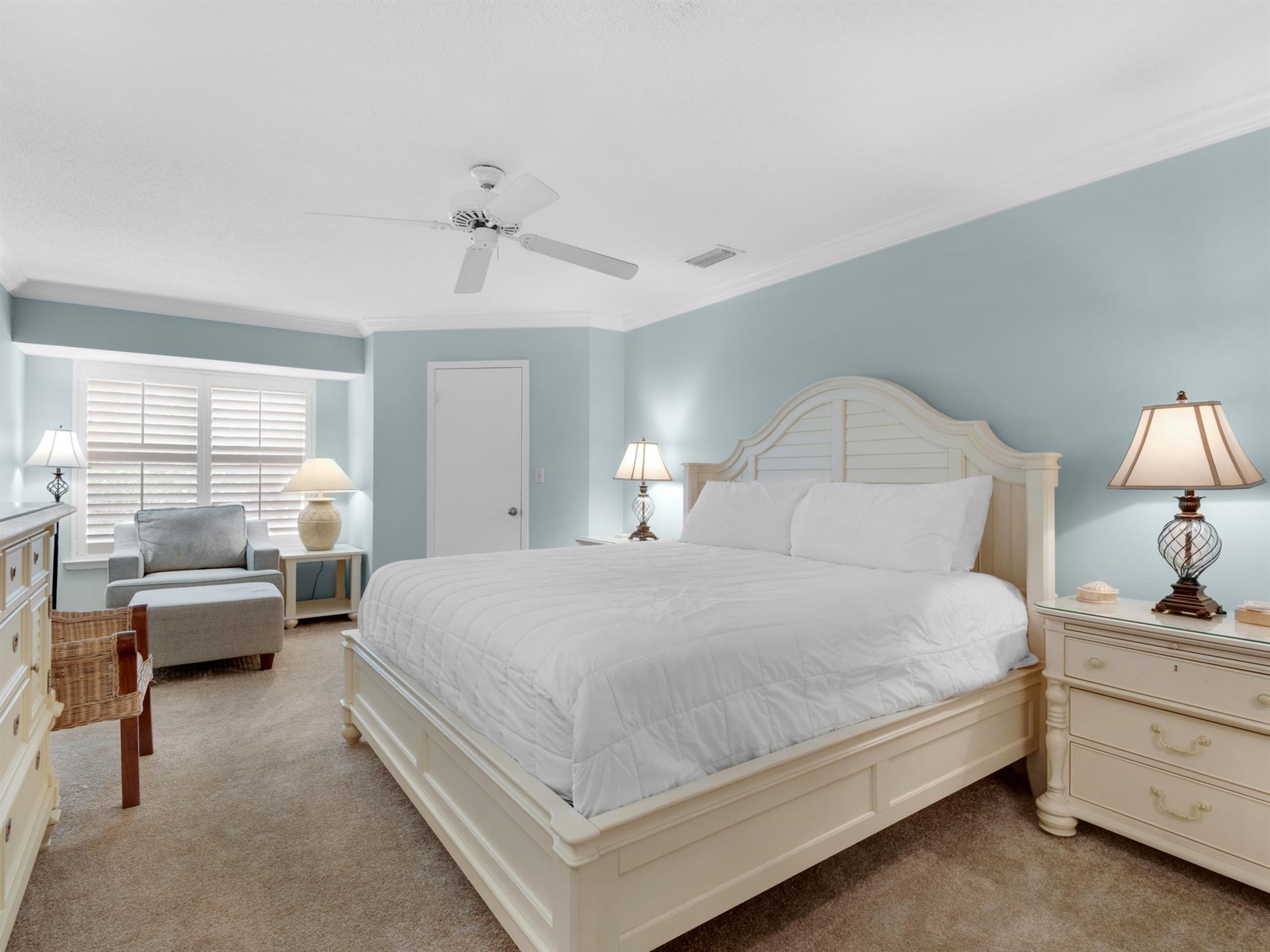 Bedroom 1 with King Bed