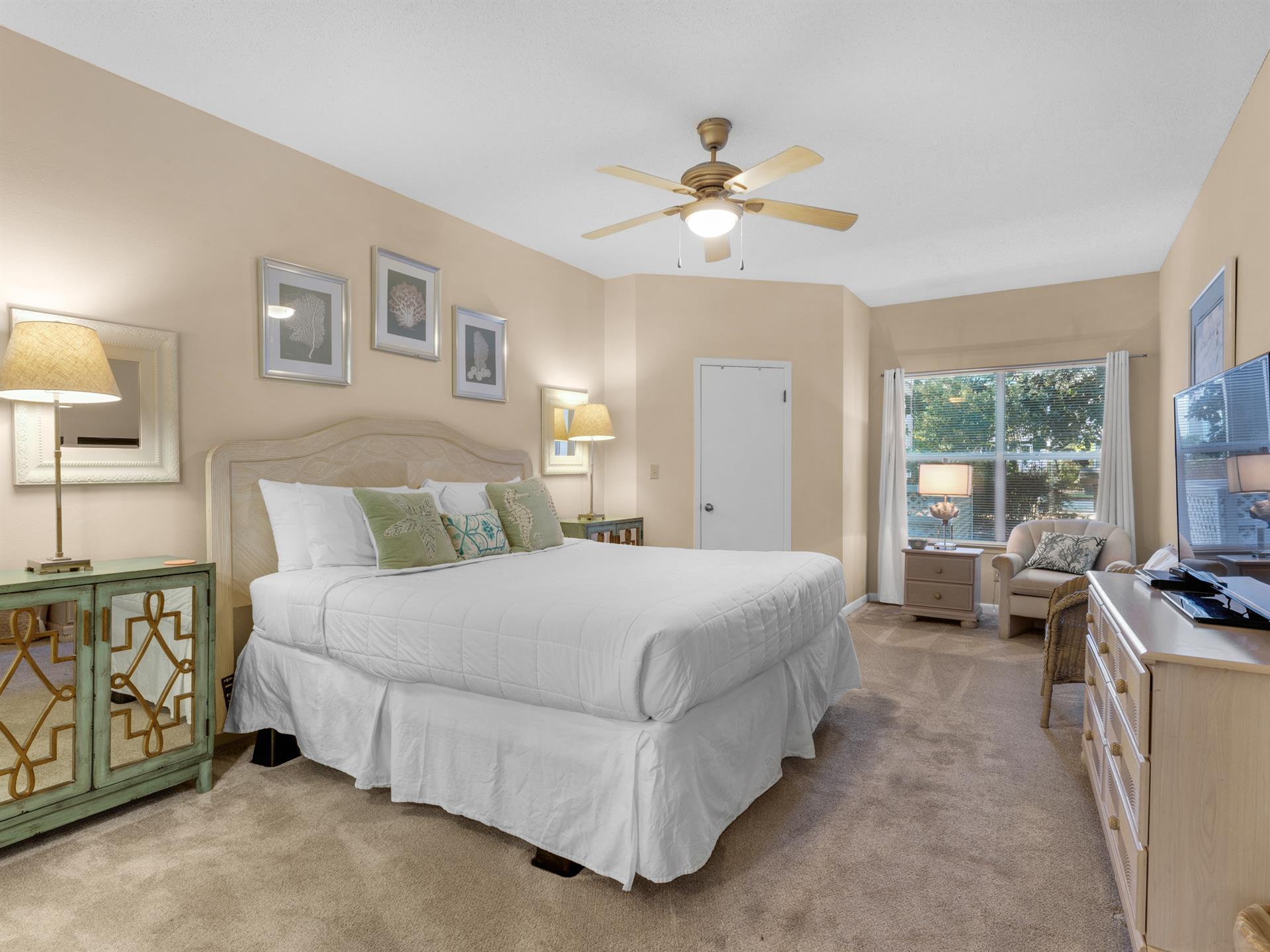 Bedroom 1 with King Bed
