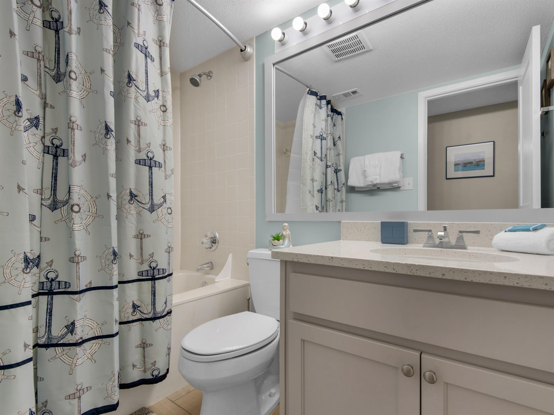 Bathroom 2 With Tub Shower Combo