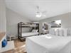 Bedroom 3 with Queen Bed and Bunk