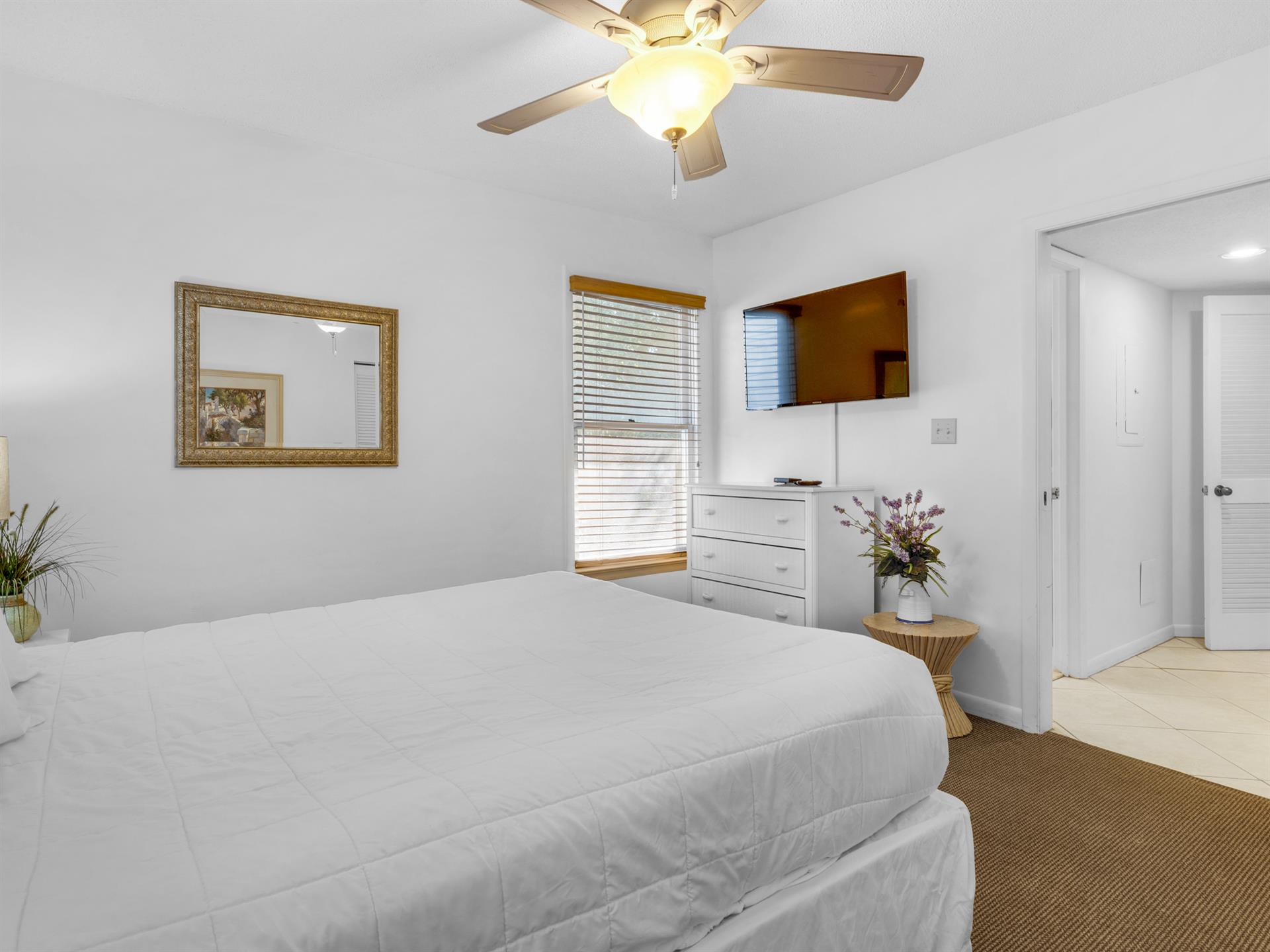 Bedroom 2 With Flat Screen TV