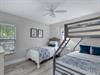 Bedroom 2 with Bunk Bed and Separate Twin Bed