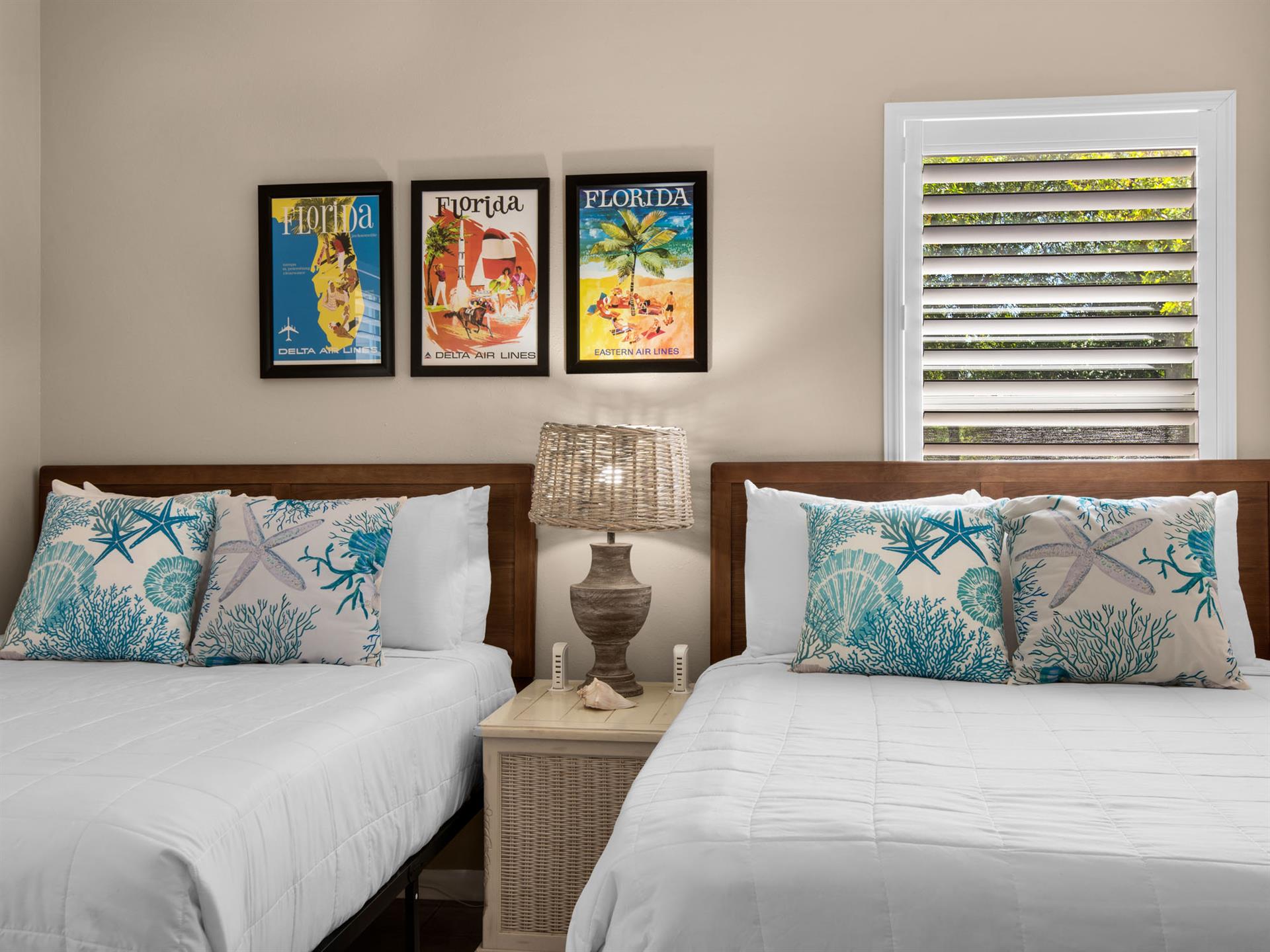 Bedroom 2 With 2 Double Beds