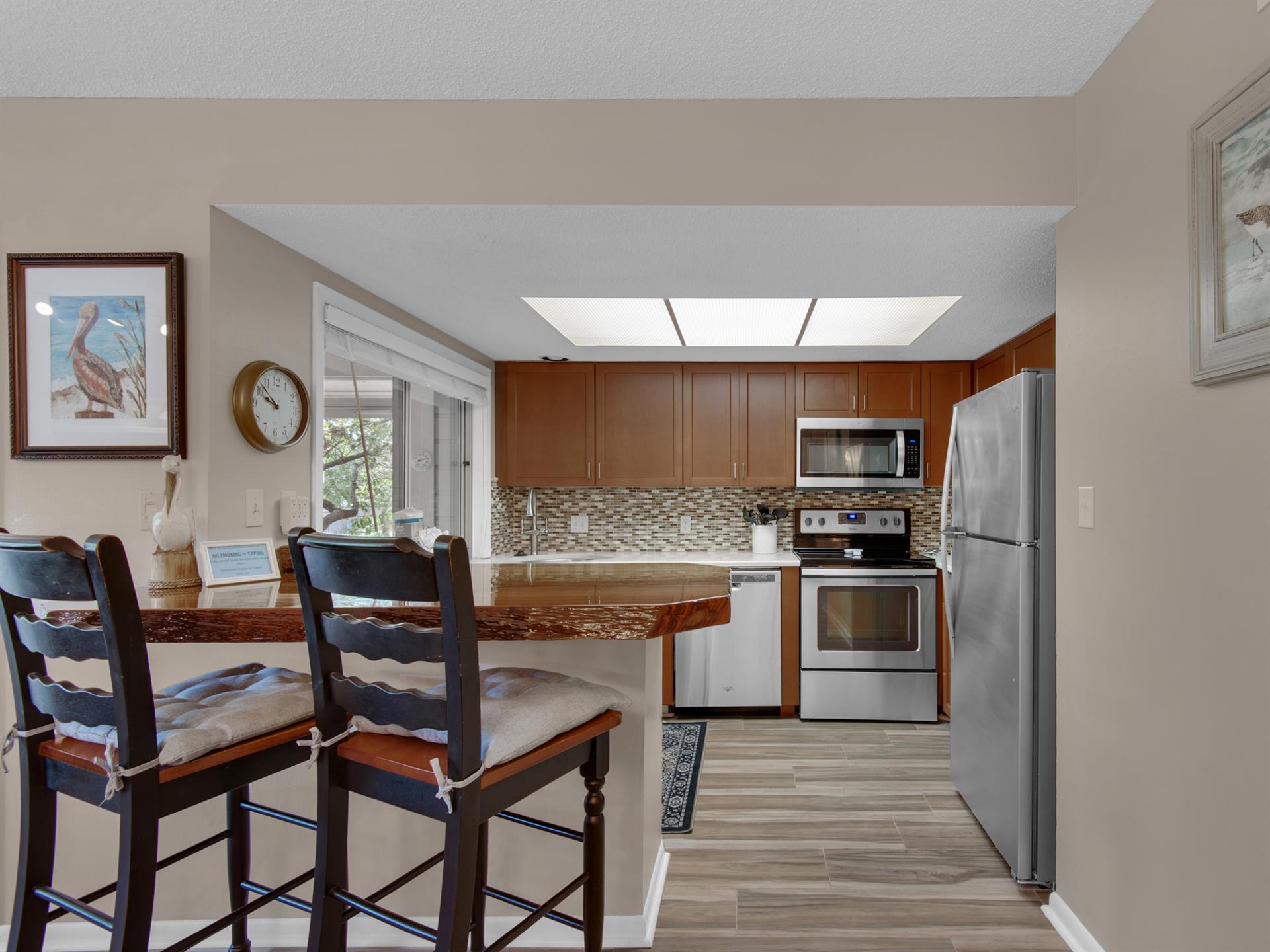 Breakfast Bar With Extra Seating