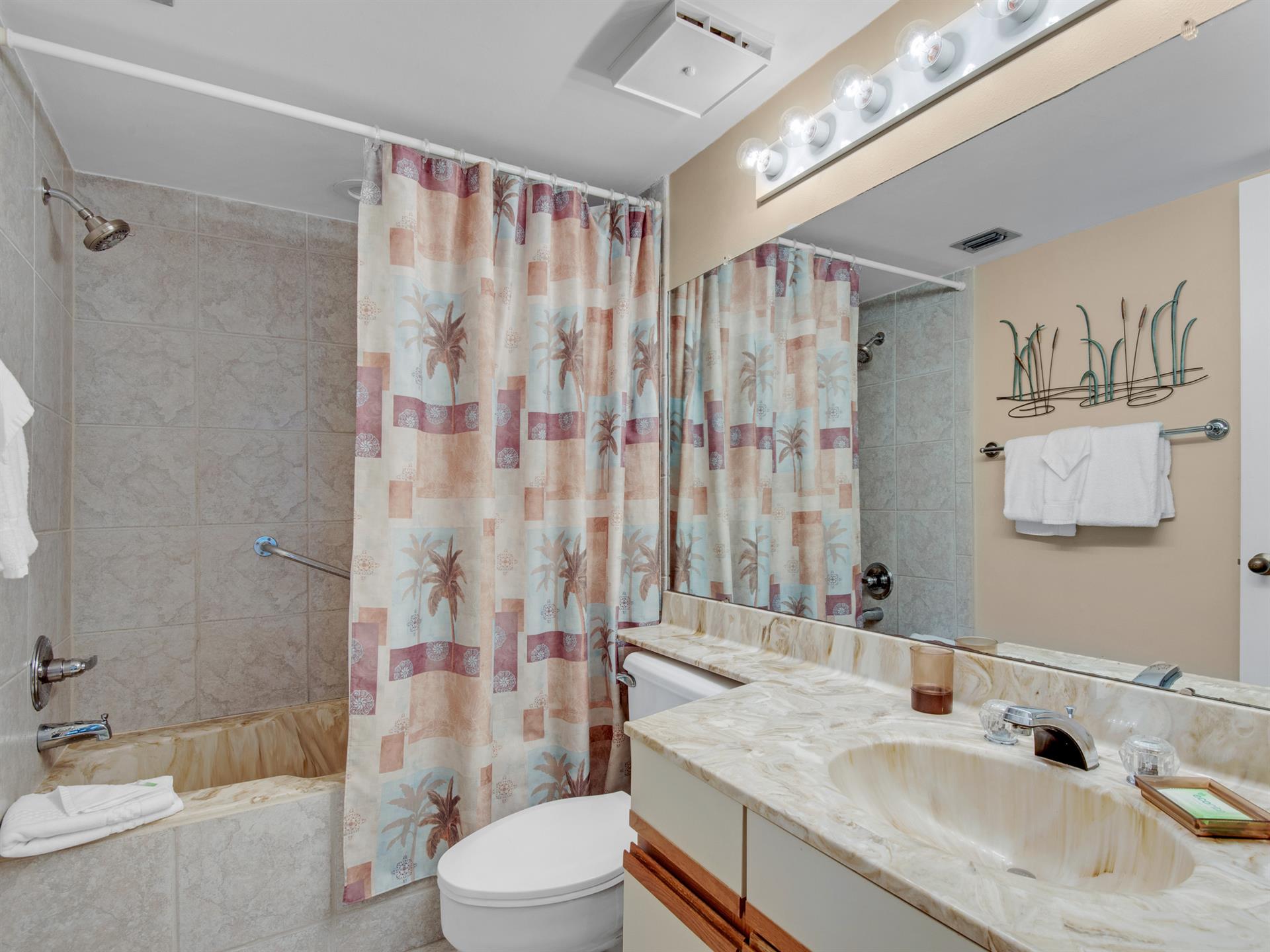 Bathroom 1 with Tub Shower Combo