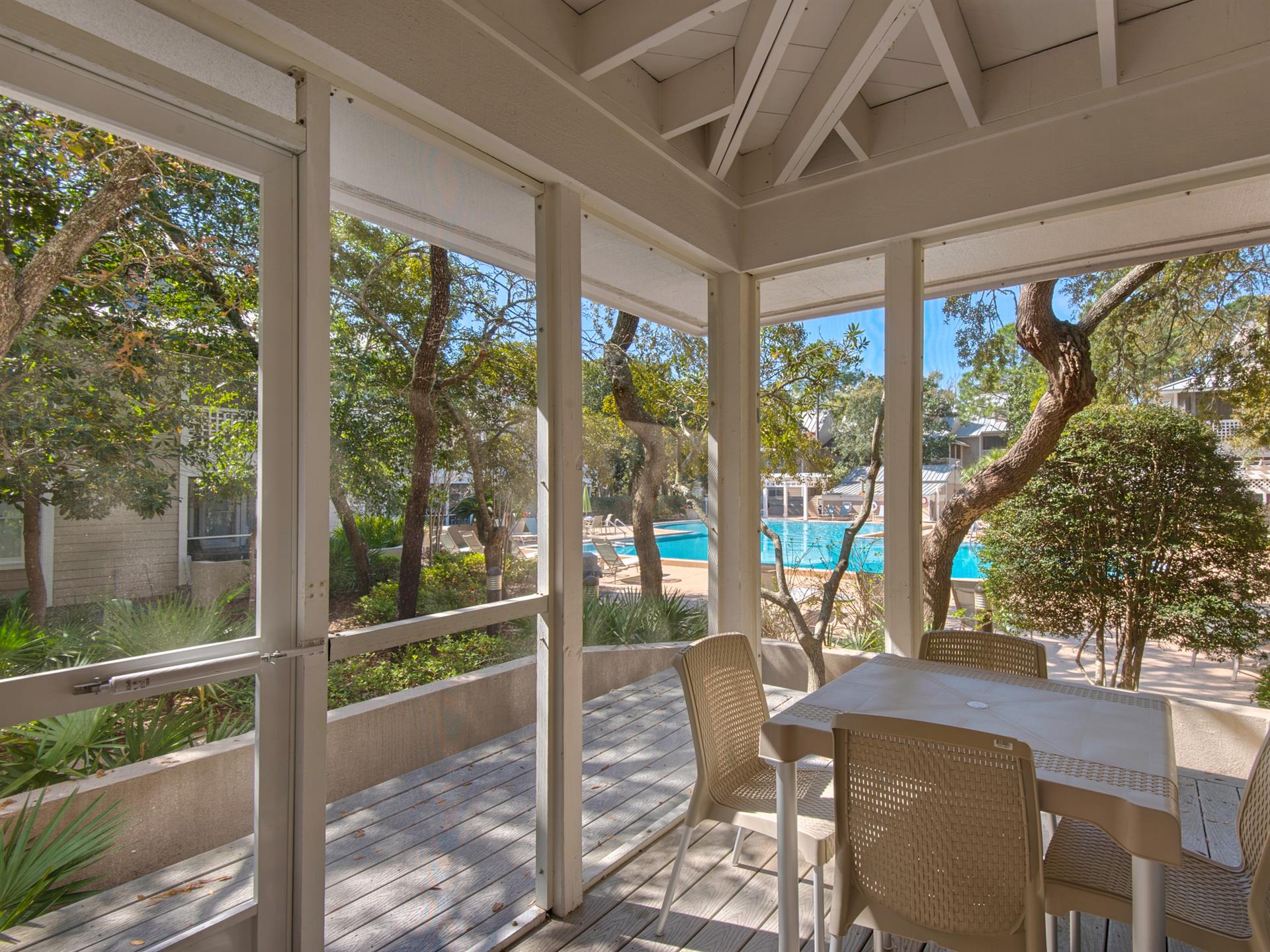 Private Screened Porch