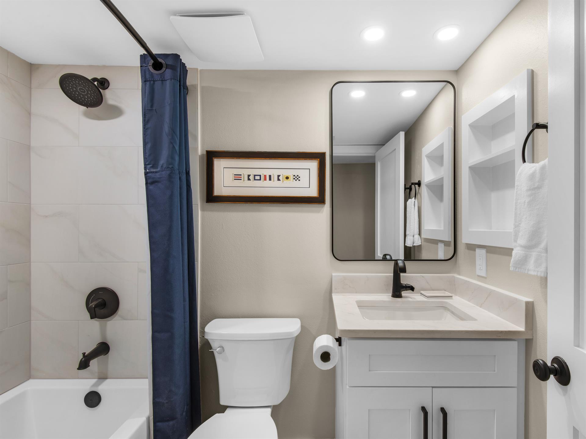 Bathroom 3 with Tub Shower Combo