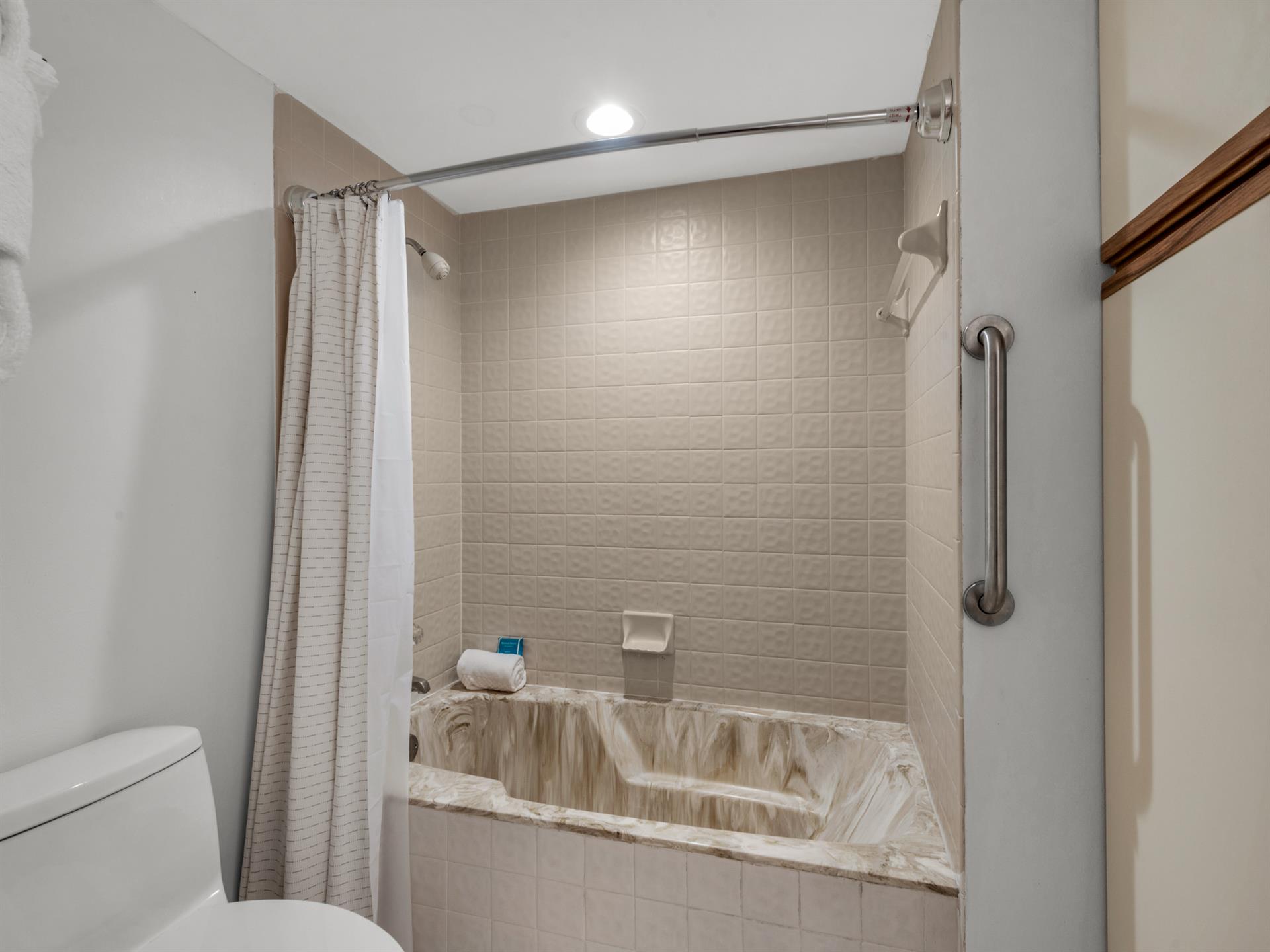 Bathroom 1 with Tub Shower Combo