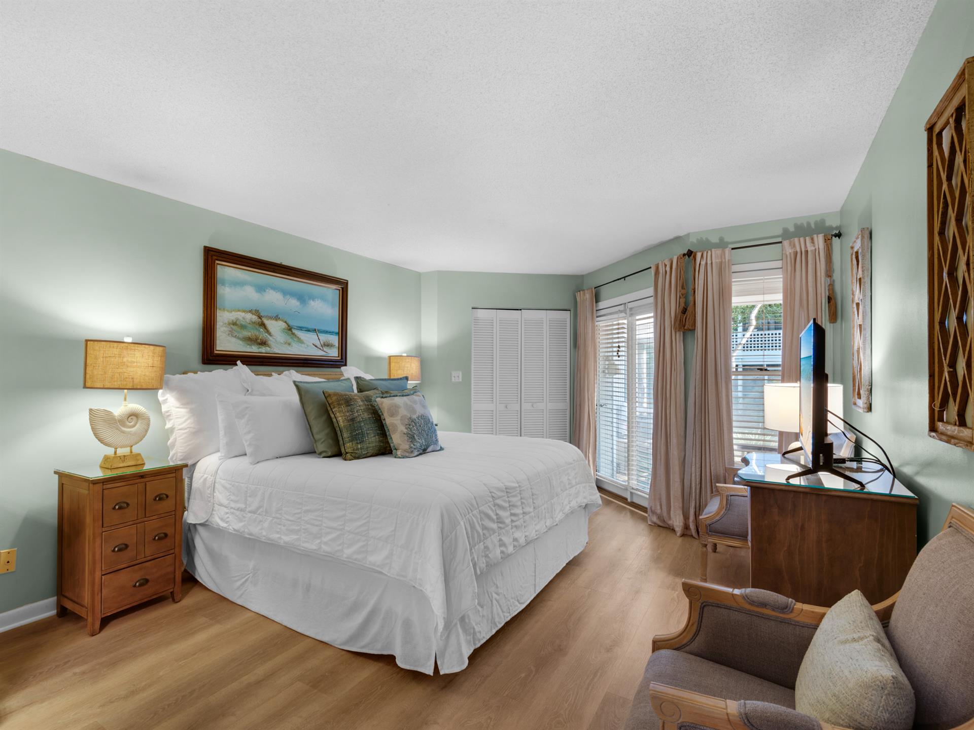 Bedroom 1 with King Bed