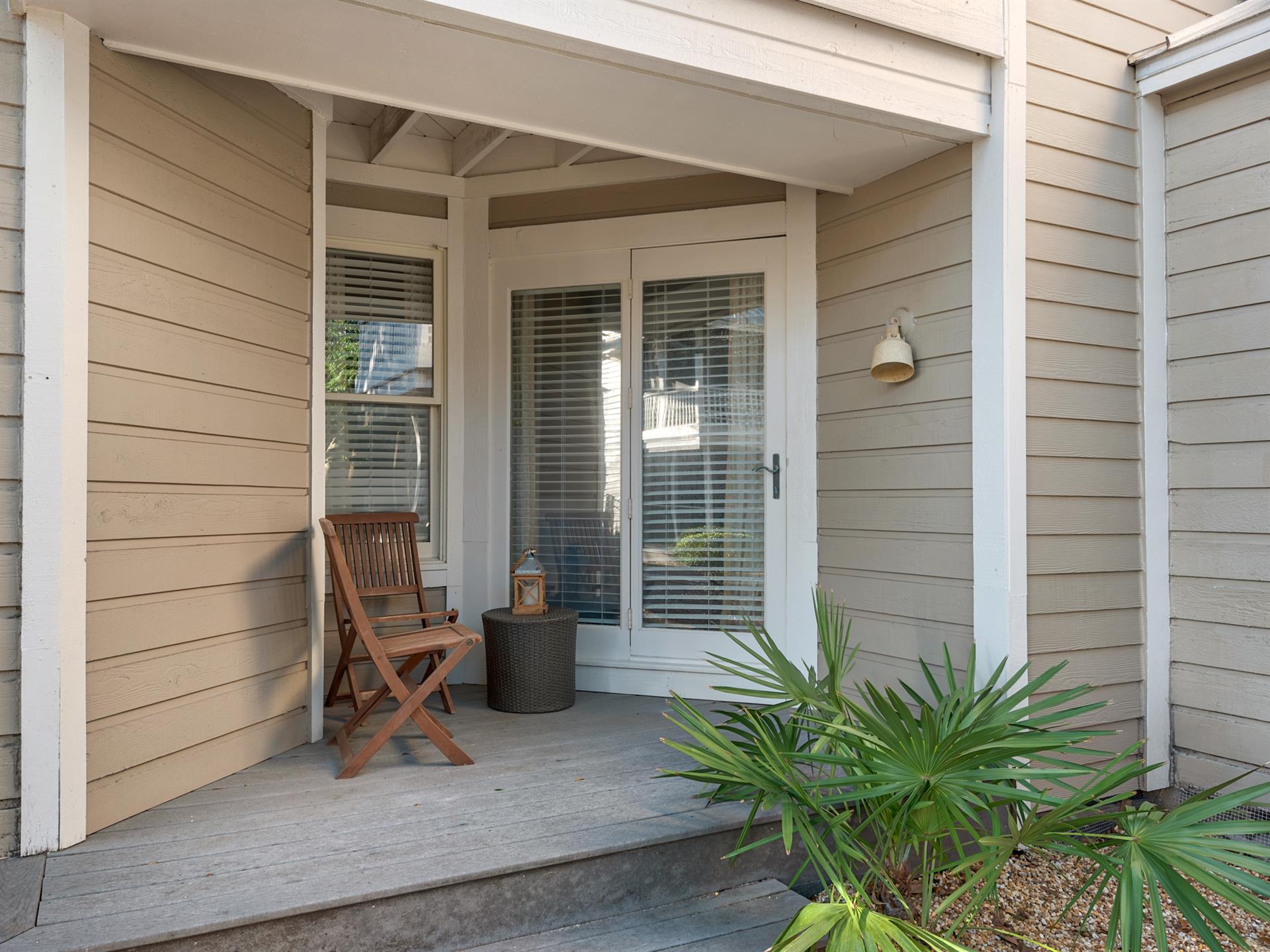 Bedroom 1 Private Porch