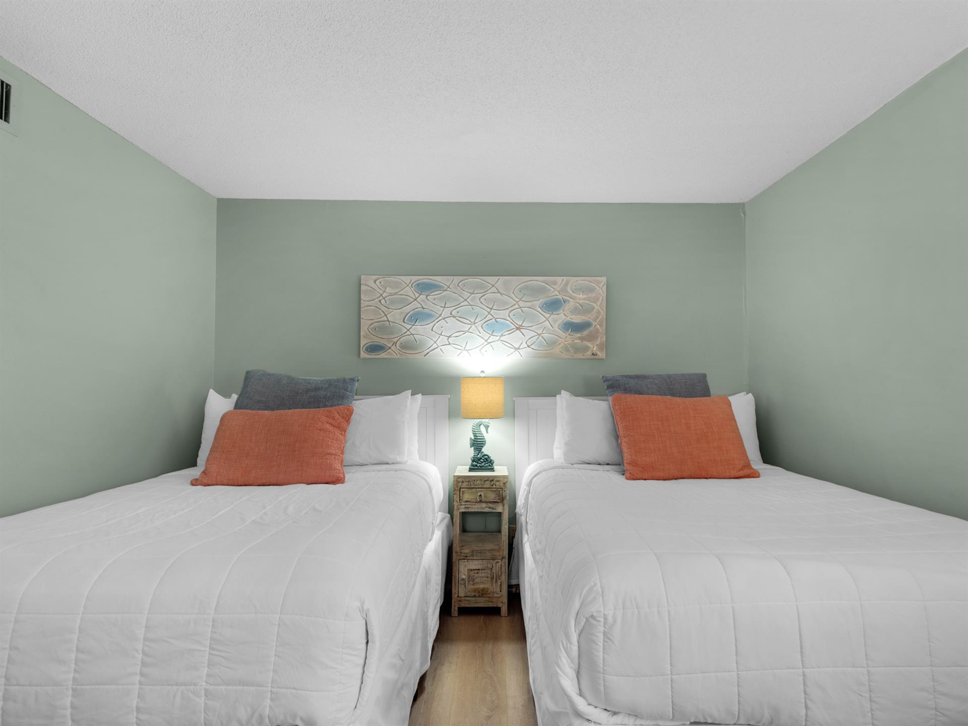 Bedroom 2 with 2 Full Beds