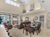 Open Living and Dining Area