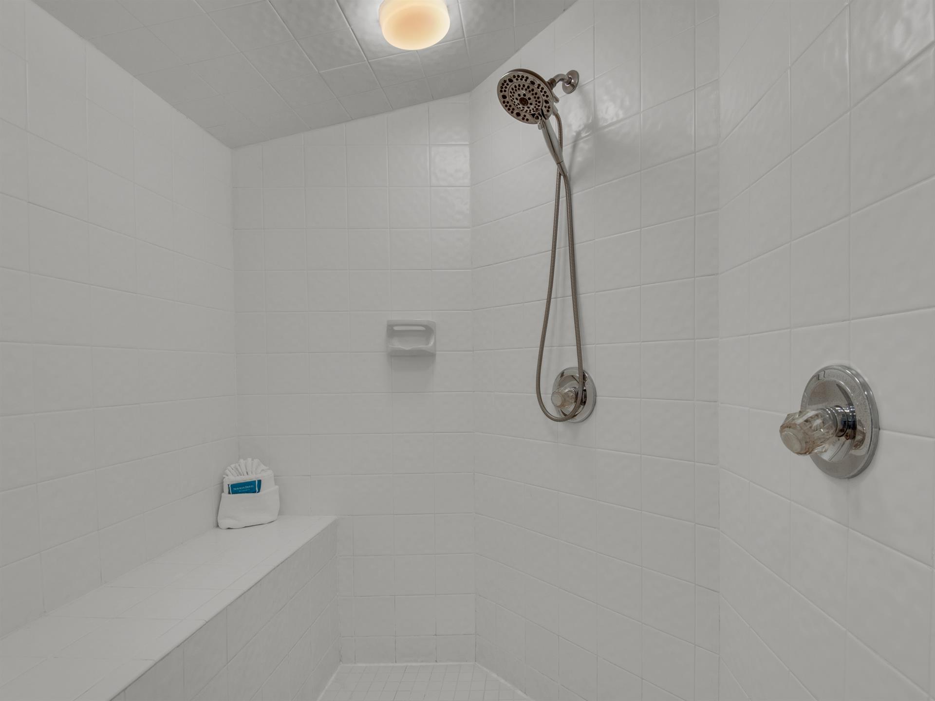 Bathroom 1 with WalkIn Shower