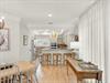 Open Living and Dining Area
