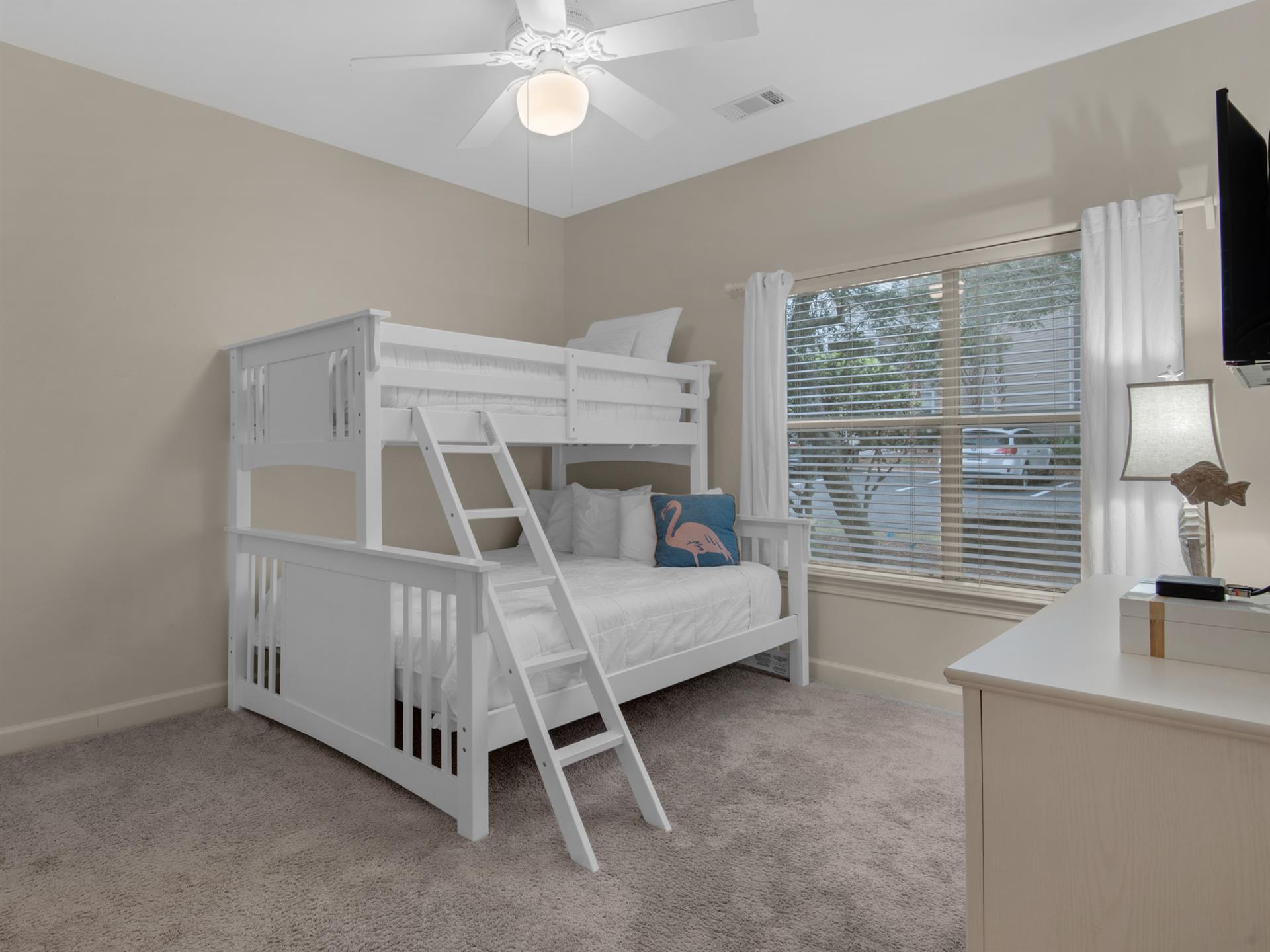 Bedroom 3 with Twin Over Full Bunk