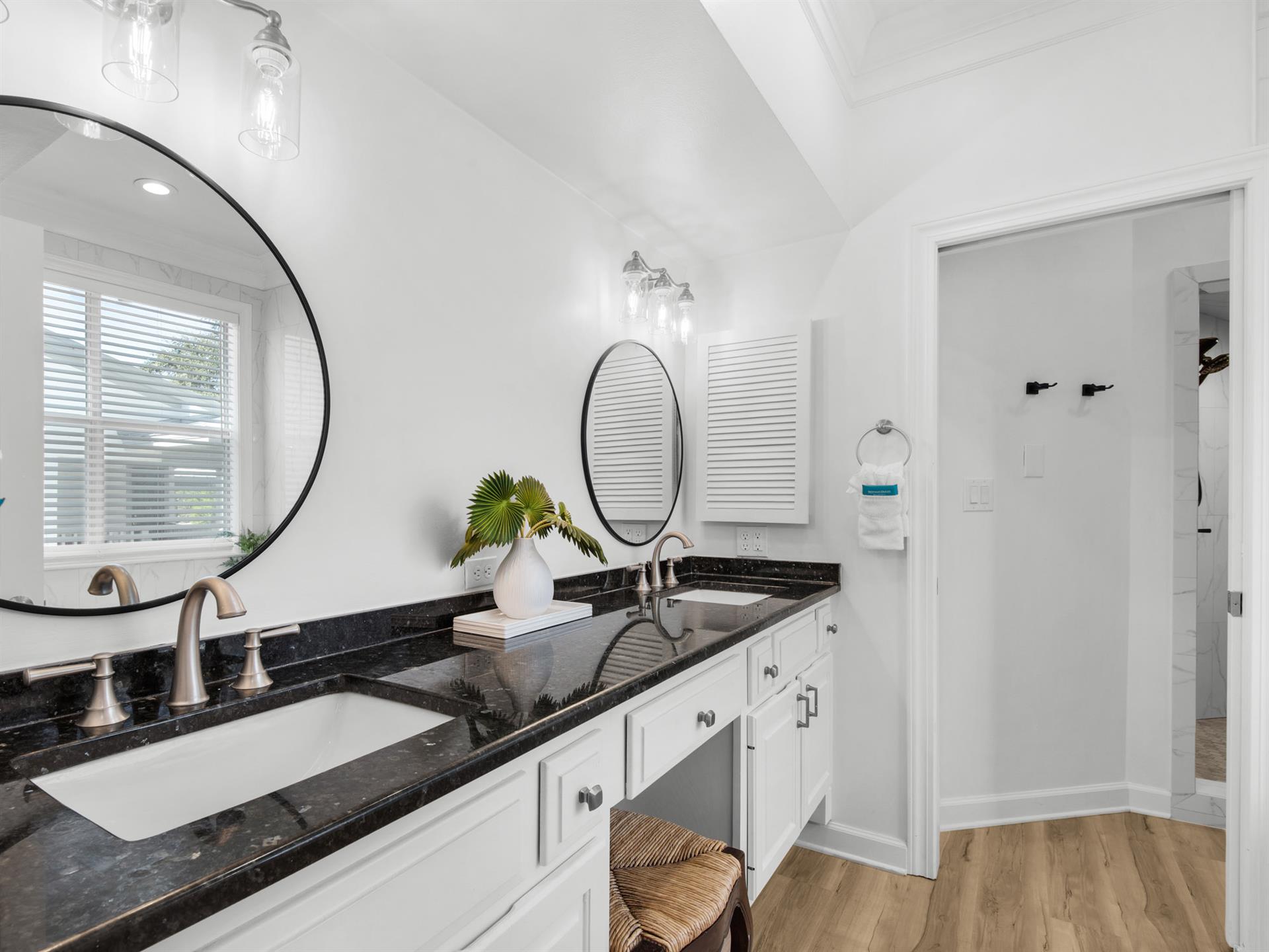 Bathroom 1 with Double Vanities