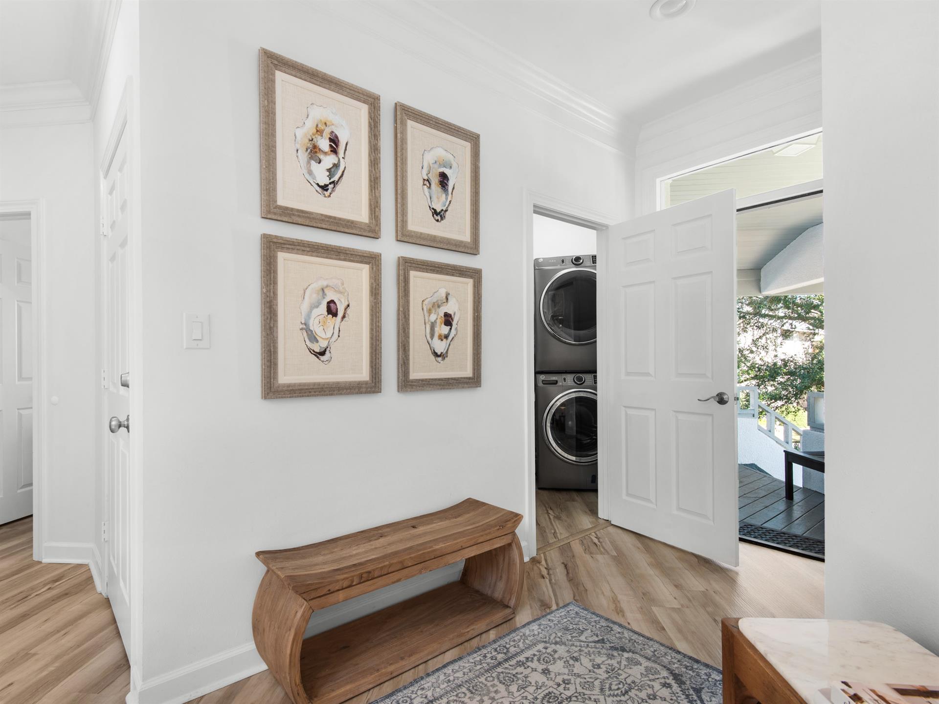 Full Size Washer and Dryer In Unit