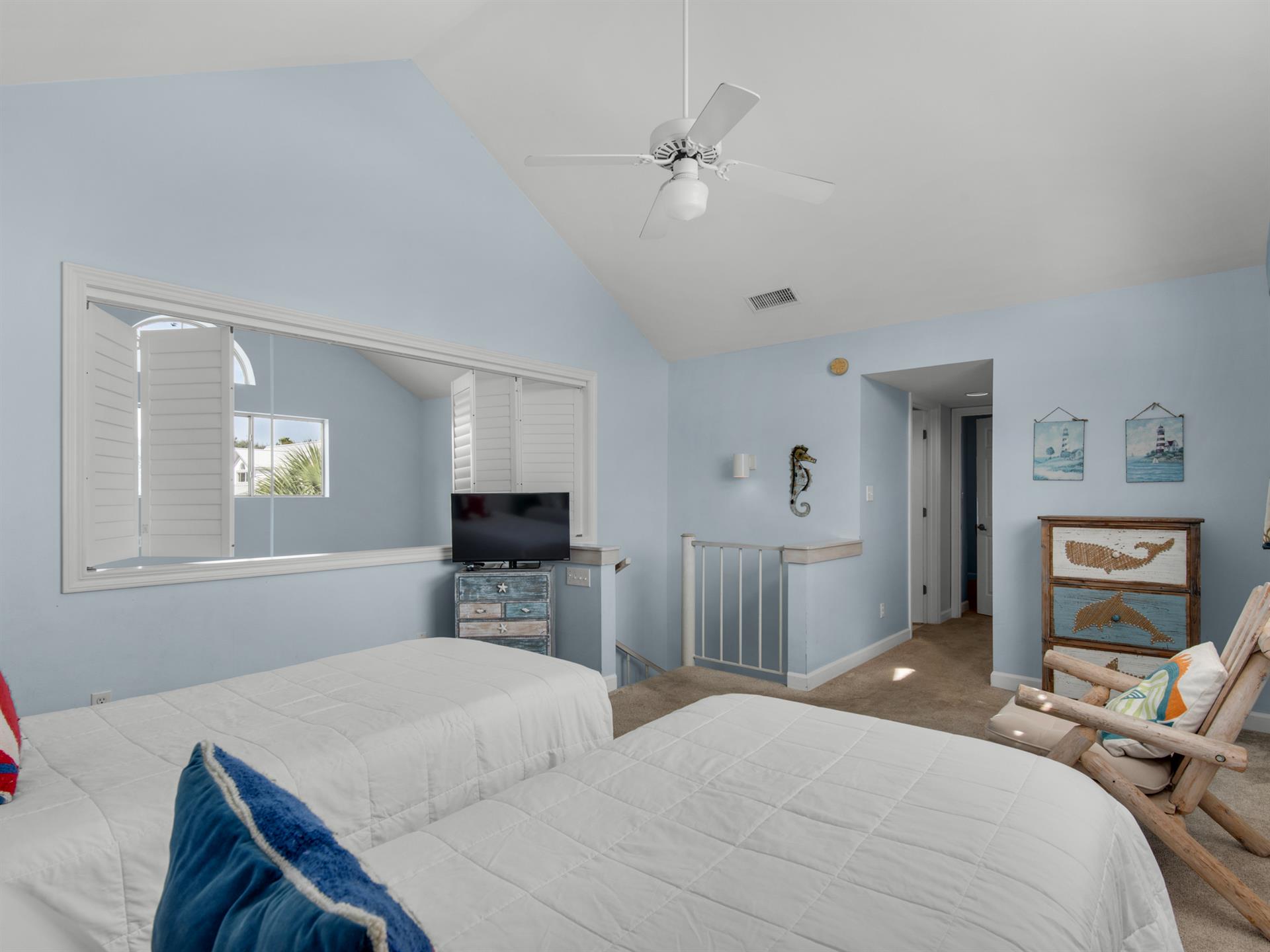 Bedroom 4 With Flat Screen TV