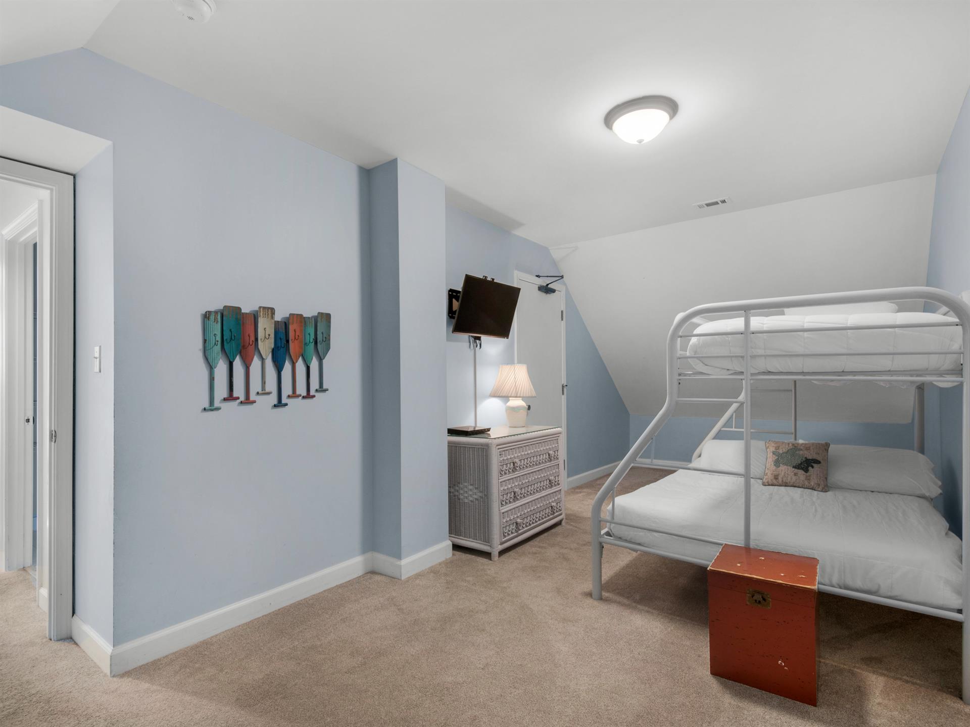 Bedroom 5 With Twin Over Full Bunk