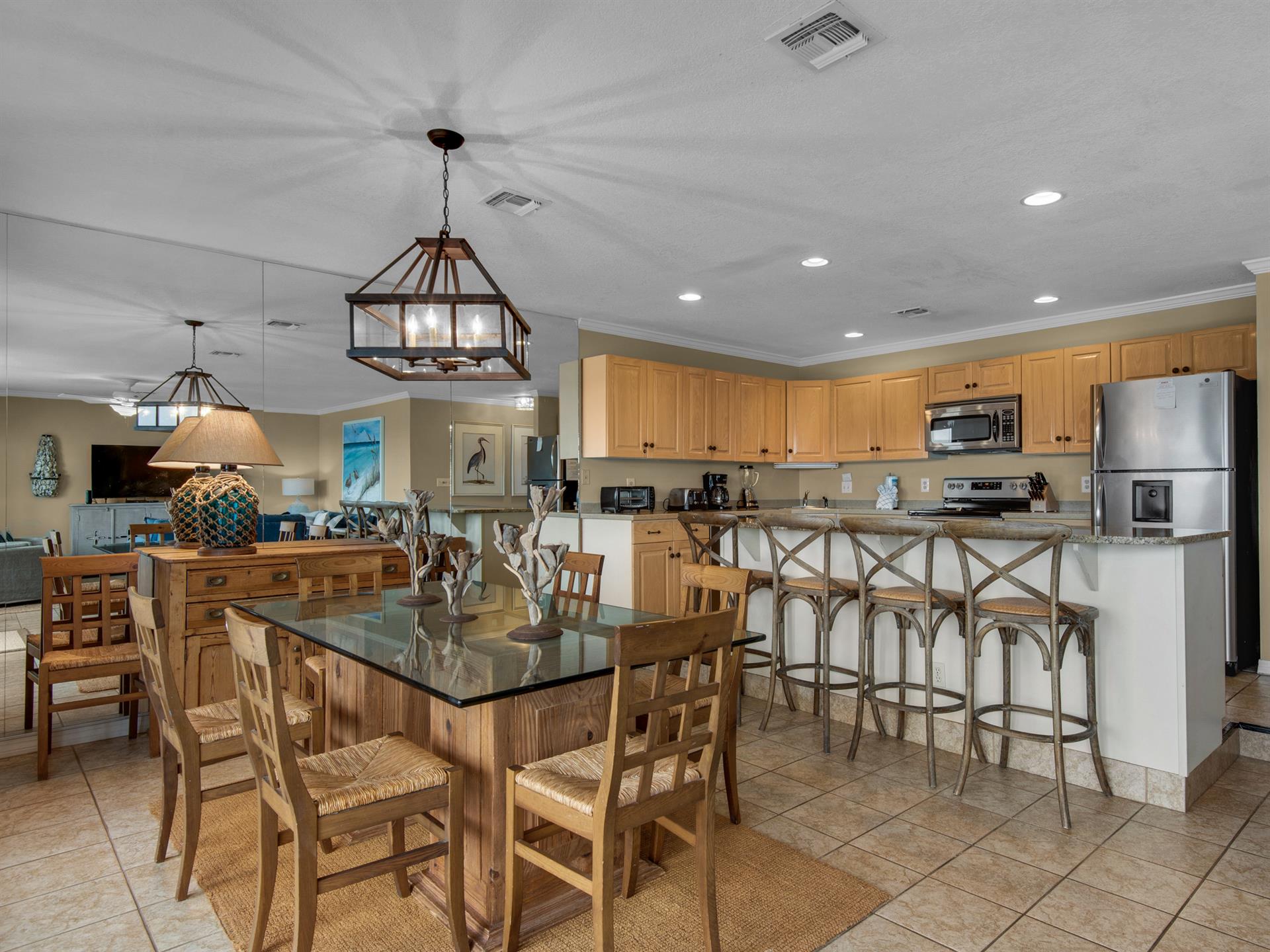 Dining Area and Kitchen